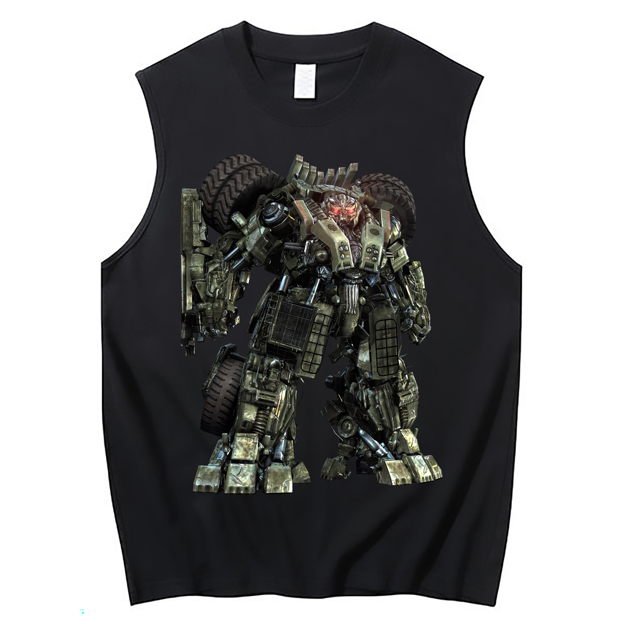 （画像用） Transformers トランスフォーマー コットン100％タンクトップ（フロントプリント）