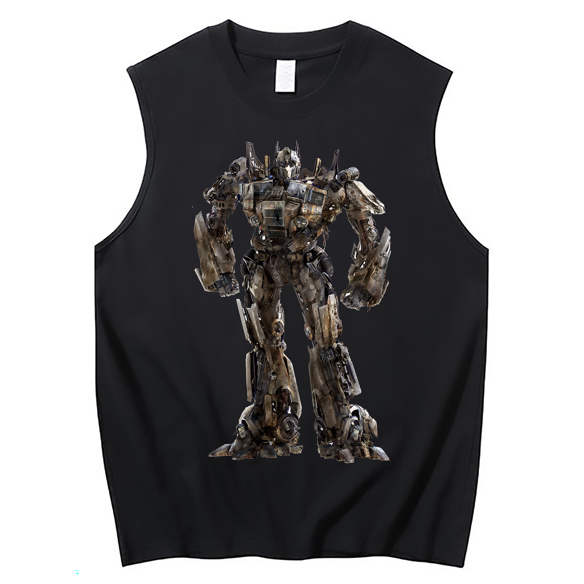 （画像用） Transformers トランスフォーマー コットン100％タンクトップ（フロントプリント）