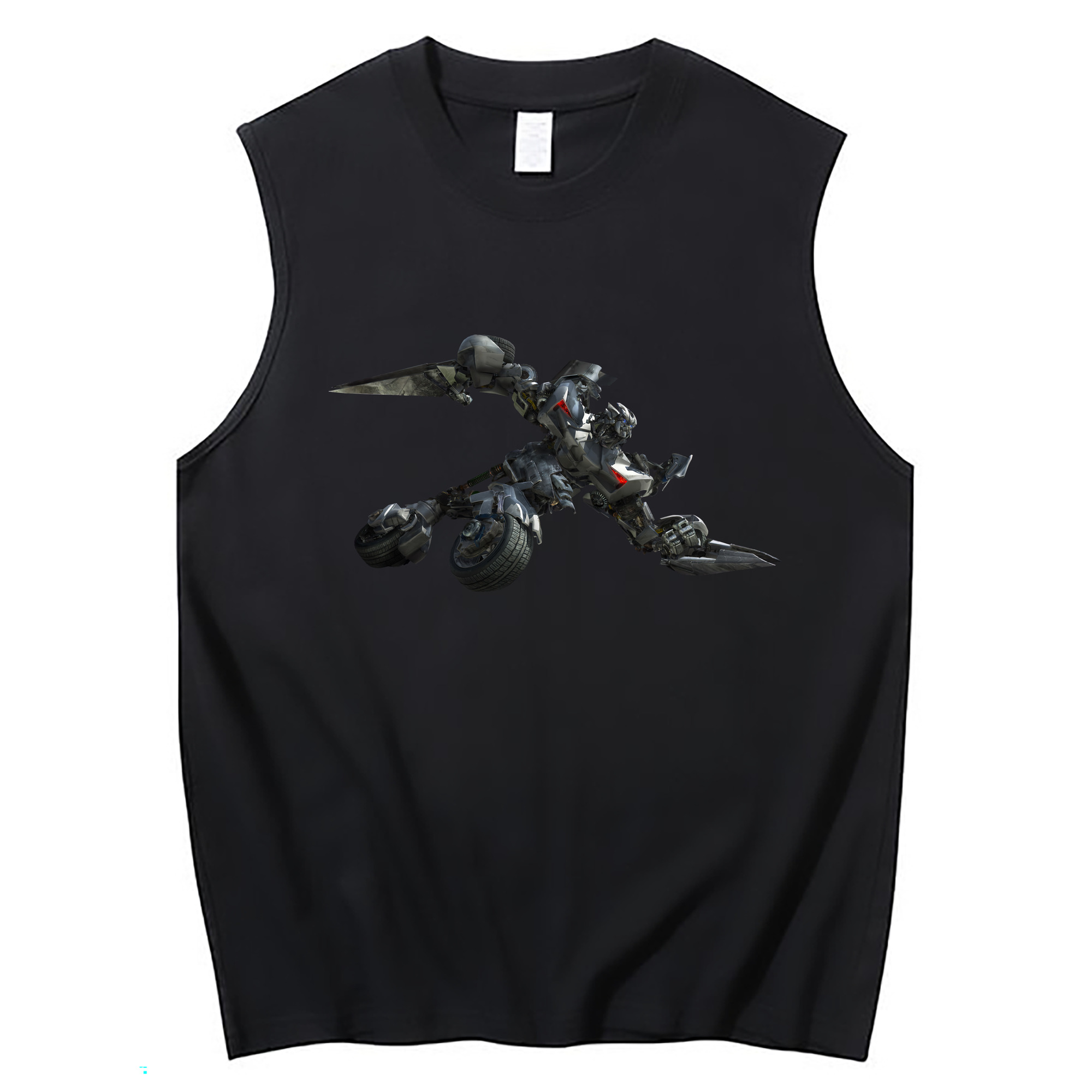 （画像用） Transformers トランスフォーマー コットン100％タンクトップ（フロントプリント）