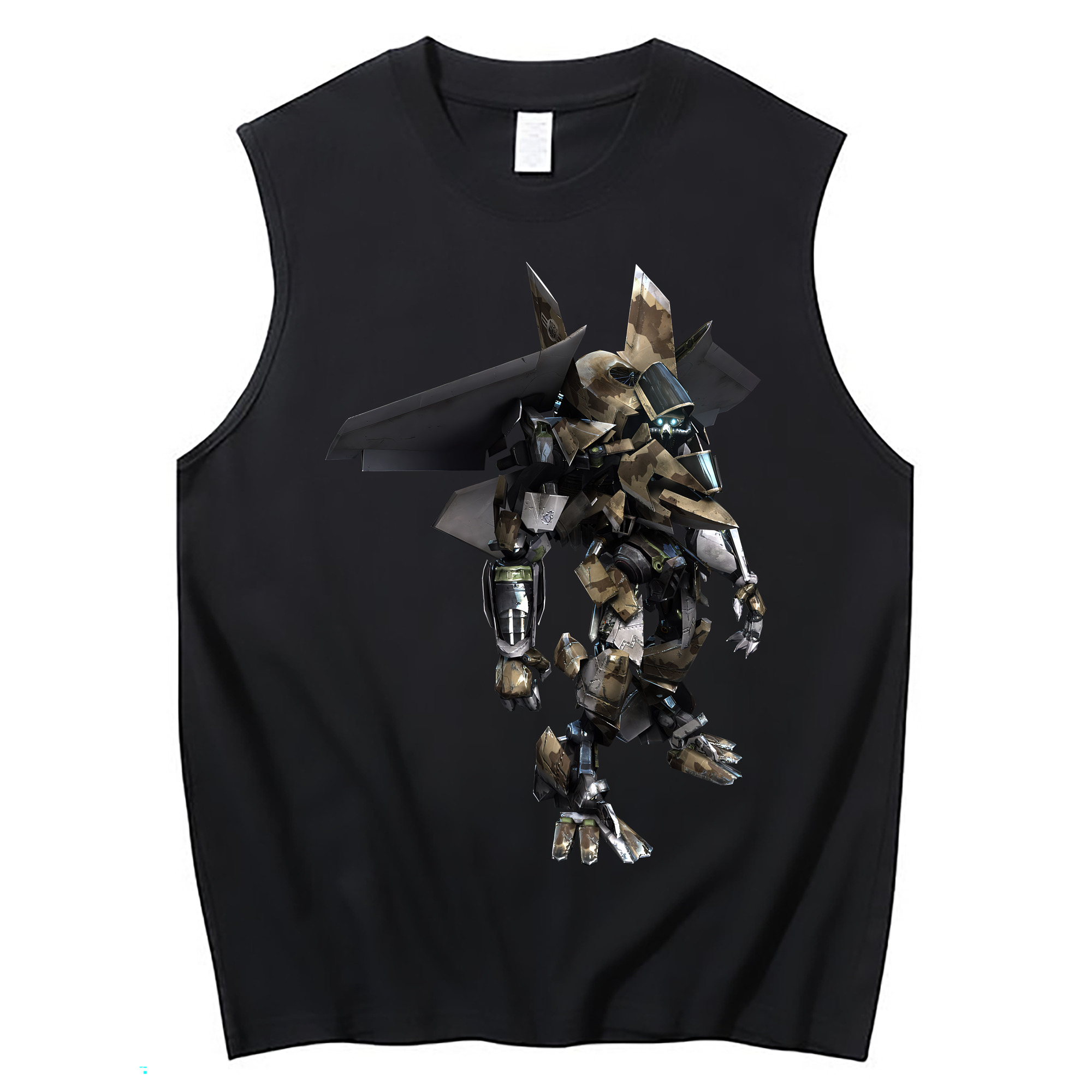 （画像用） Transformers トランスフォーマー コットン100％タンクトップ（フロントプリント）