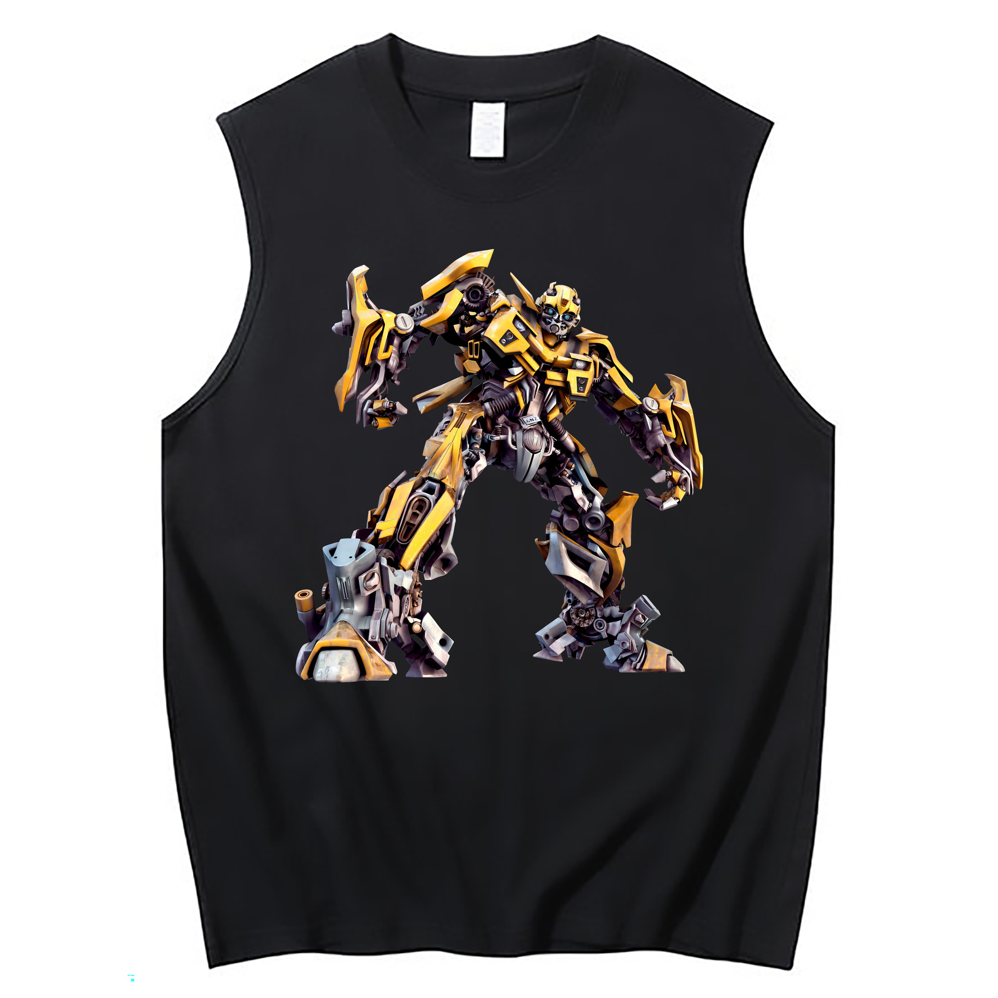 （画像用） Transformers トランスフォーマー コットン100％タンクトップ（フロントプリント）