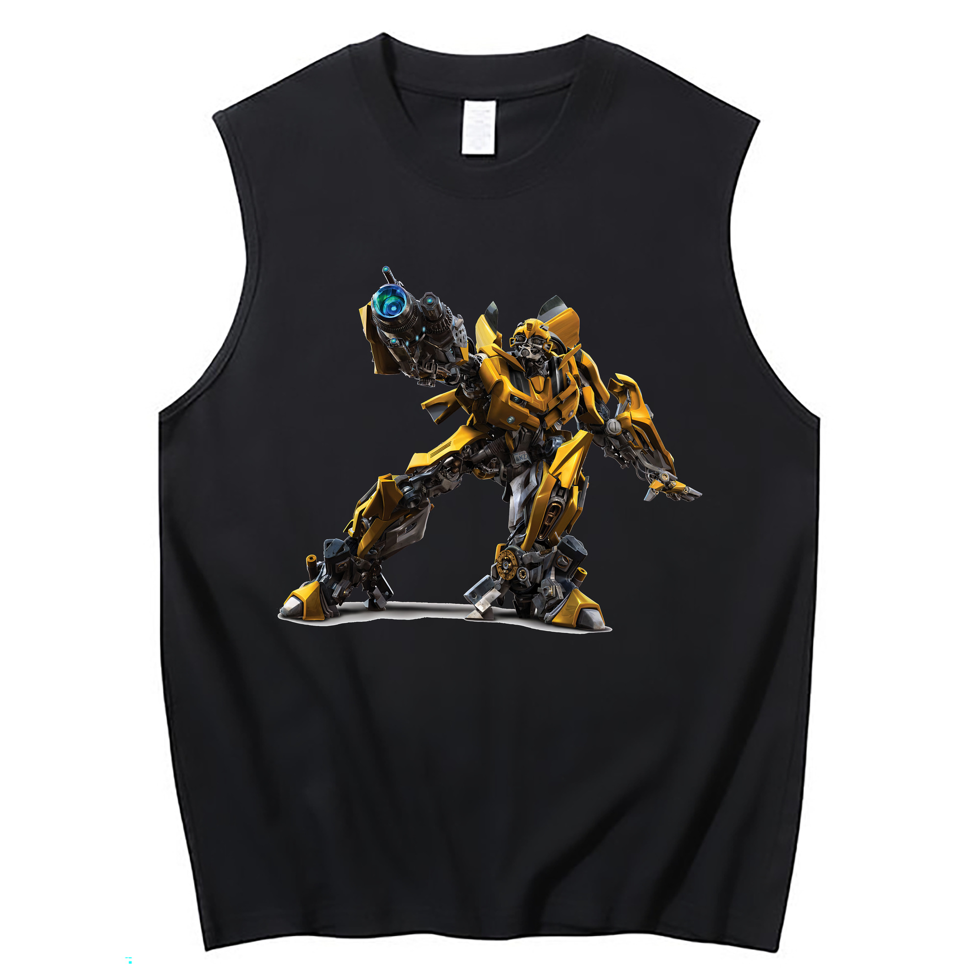 （画像用） Transformers トランスフォーマー コットン100％タンクトップ（フロントプリント）