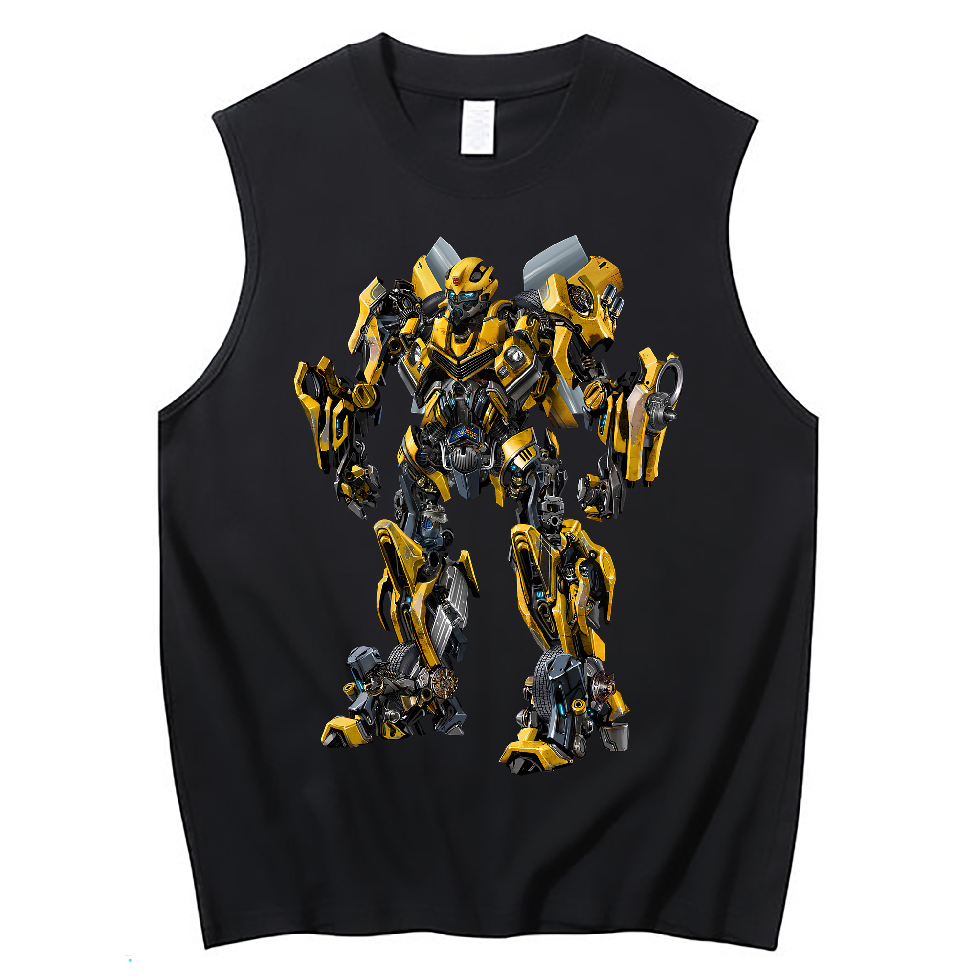 （画像用） Transformers トランスフォーマー コットン100％タンクトップ（フロントプリント）