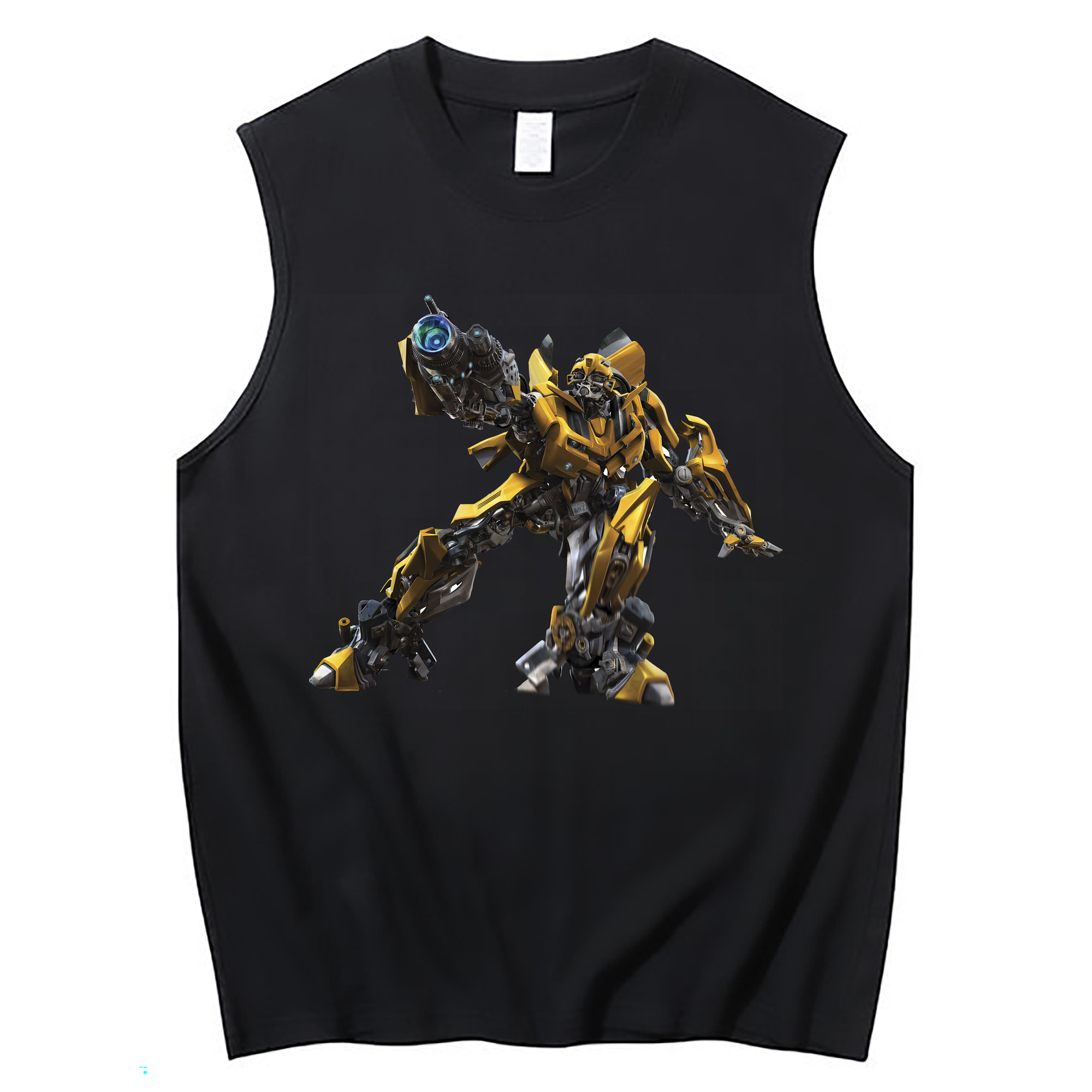 （画像用） Transformers トランスフォーマー コットン100％タンクトップ（フロントプリント）