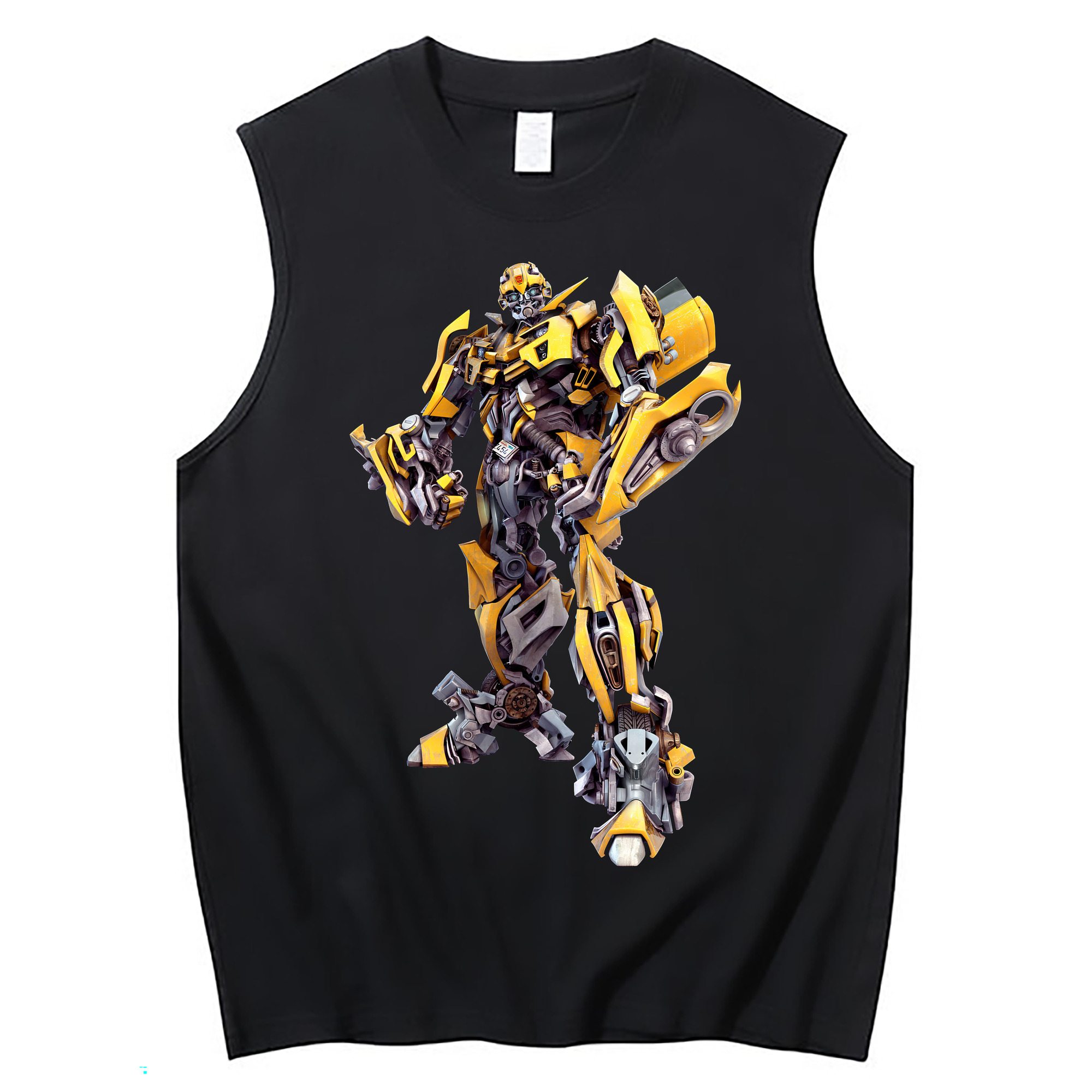 （画像用） Transformers トランスフォーマー コットン100％タンクトップ（フロントプリント）
