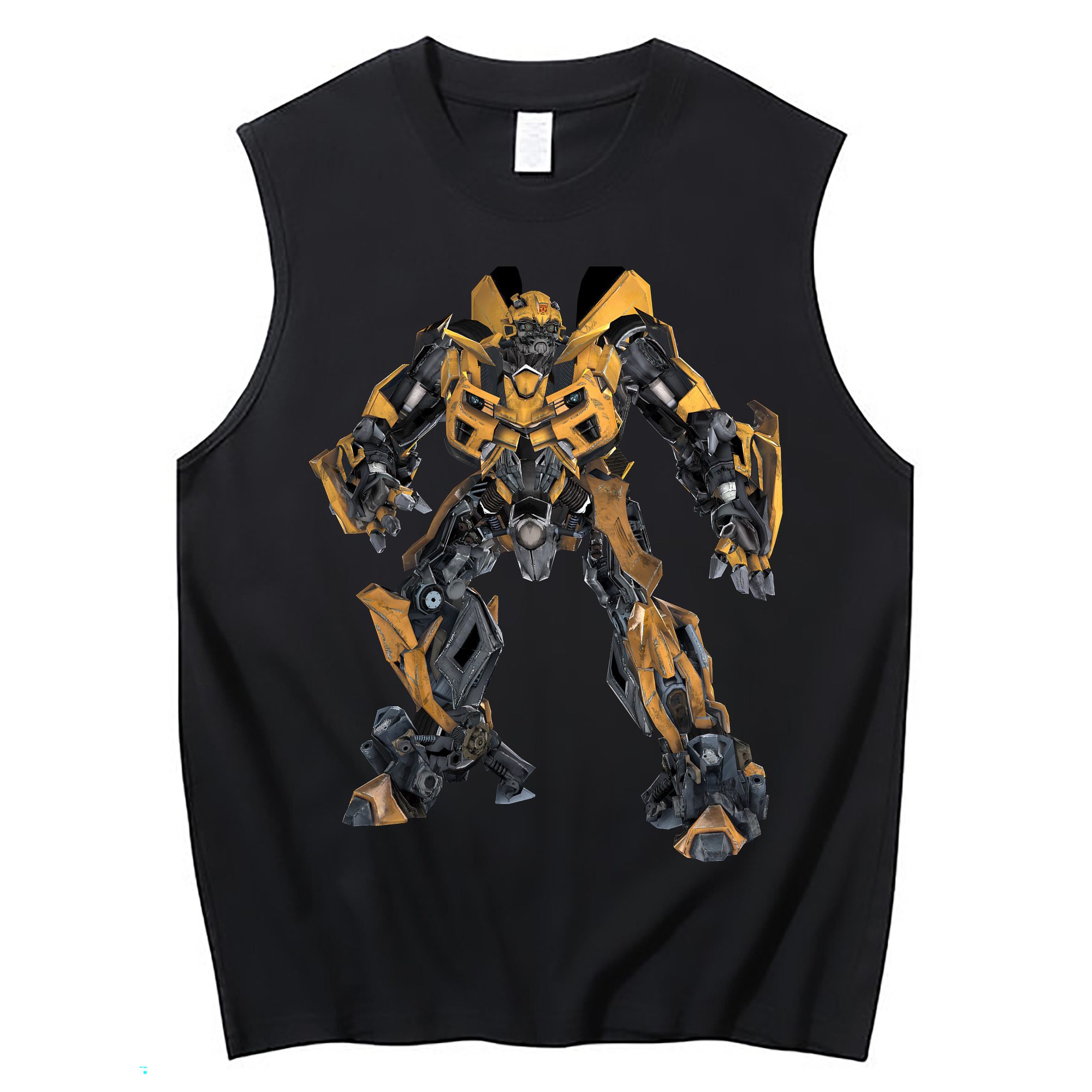（画像用） Transformers トランスフォーマー コットン100％タンクトップ（フロントプリント）