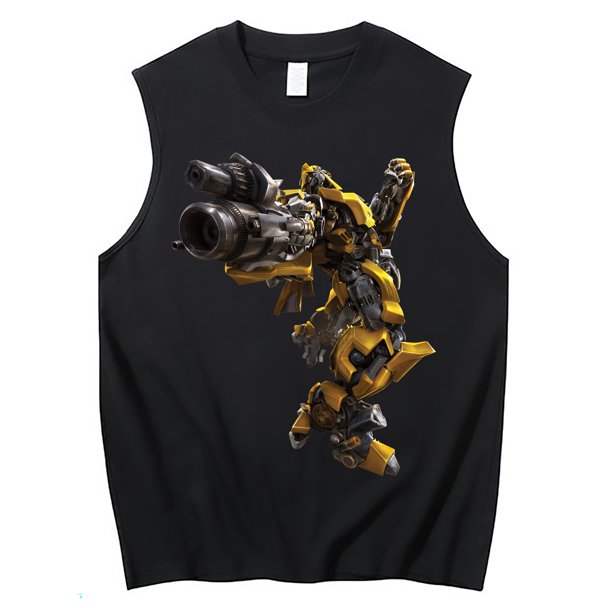 （画像用） Transformers トランスフォーマー コットン100％タンクトップ（フロントプリント）