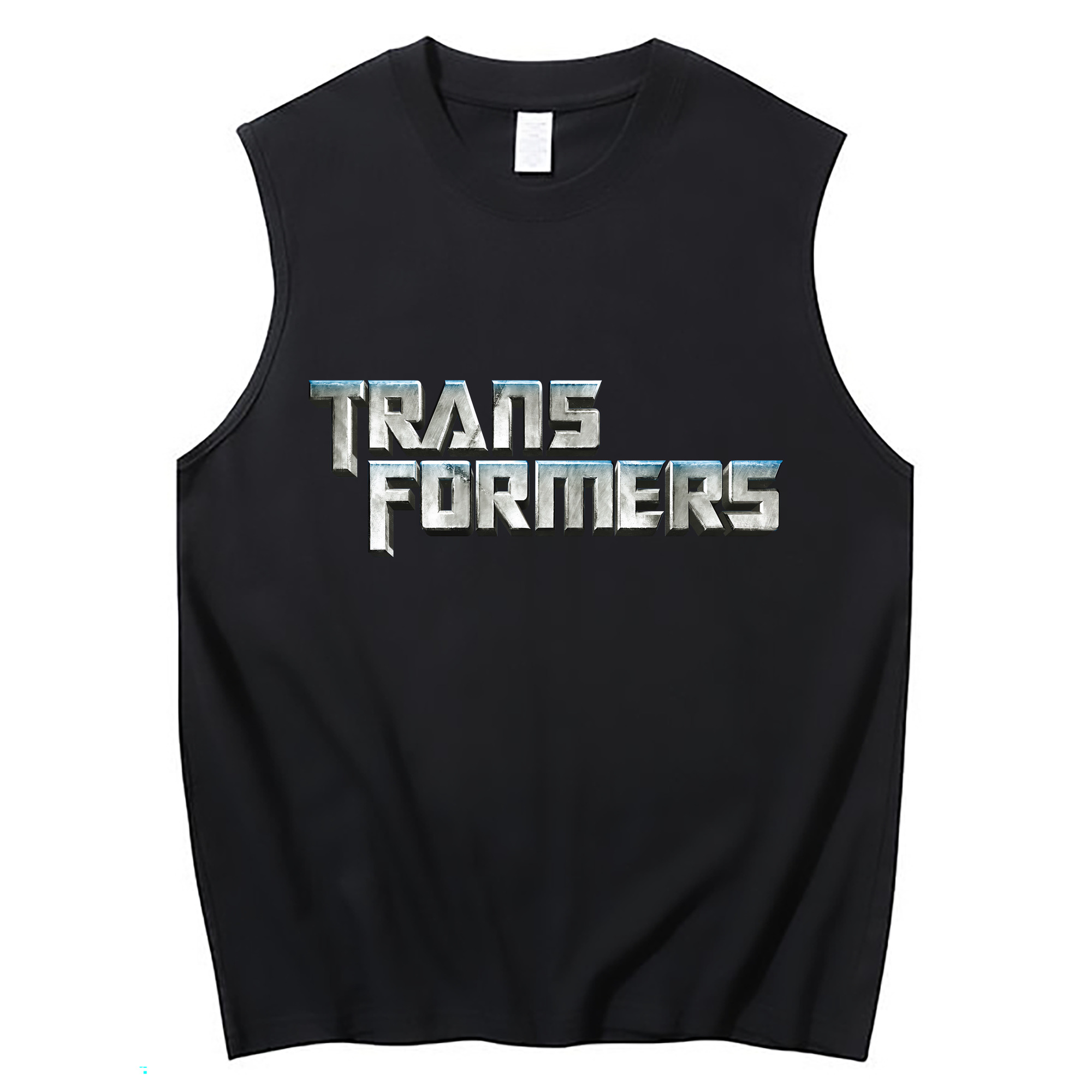（画像用） Transformers トランスフォーマー コットン100％タンクトップ（フロントプリント）