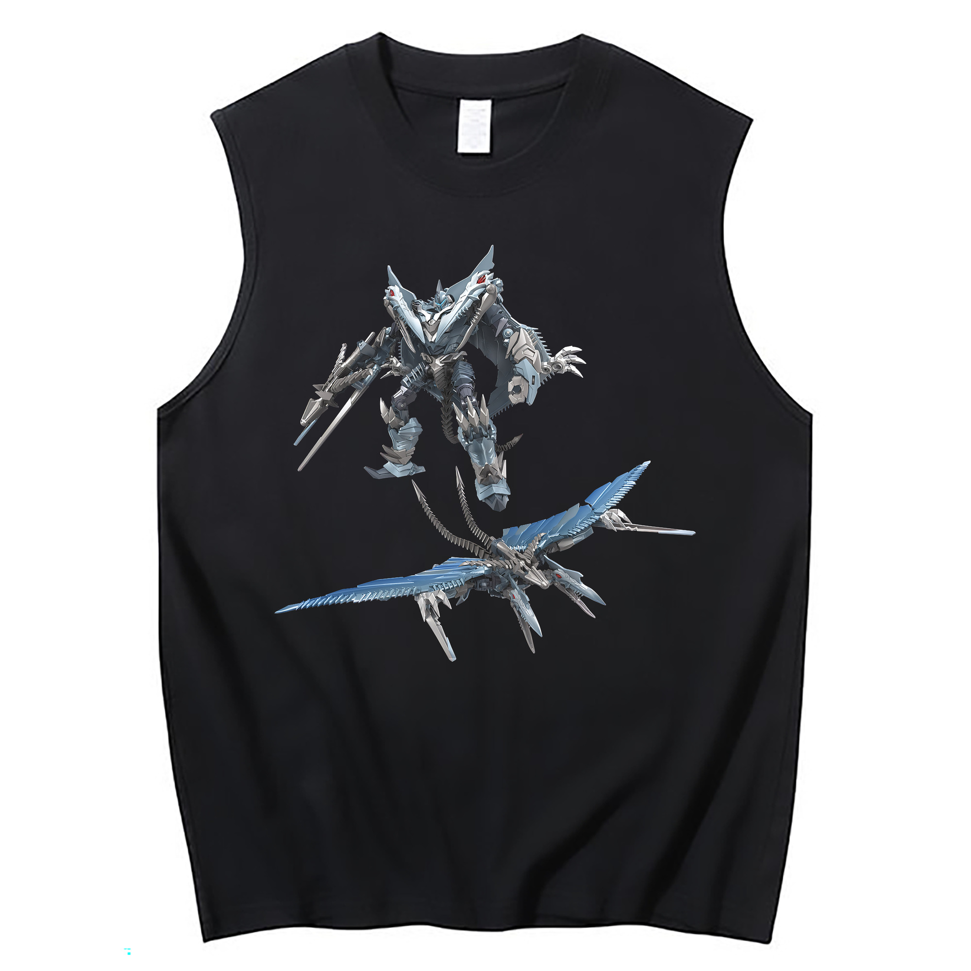 （画像用） Transformers トランスフォーマー コットン100％タンクトップ（フロントプリント）