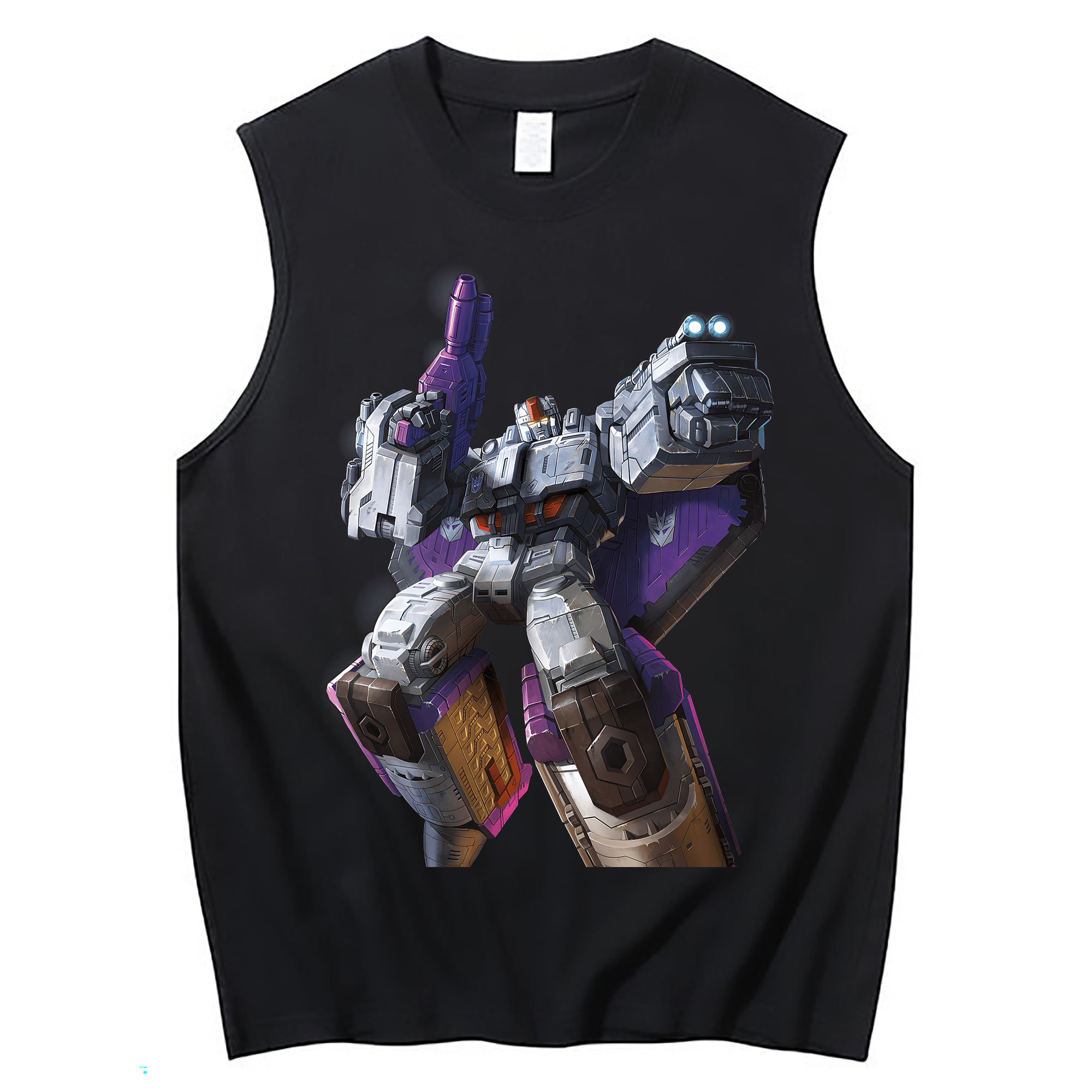 （画像用） Transformers トランスフォーマー コットン100％タンクトップ（フロントプリント）