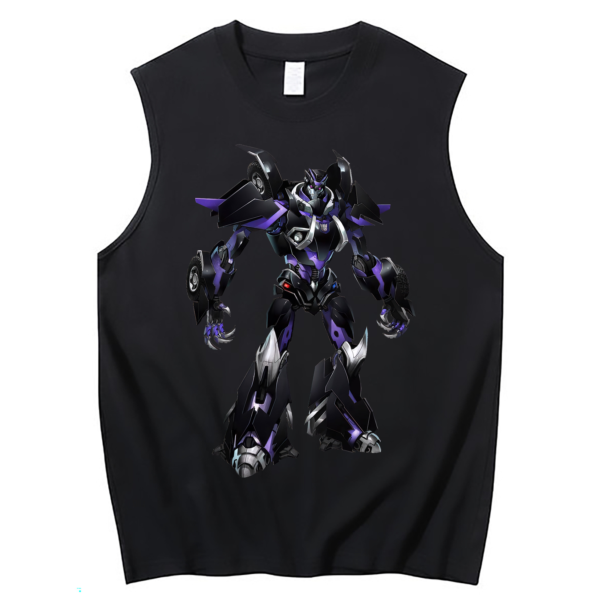 （画像用） Transformers トランスフォーマー コットン100％タンクトップ（フロントプリント）