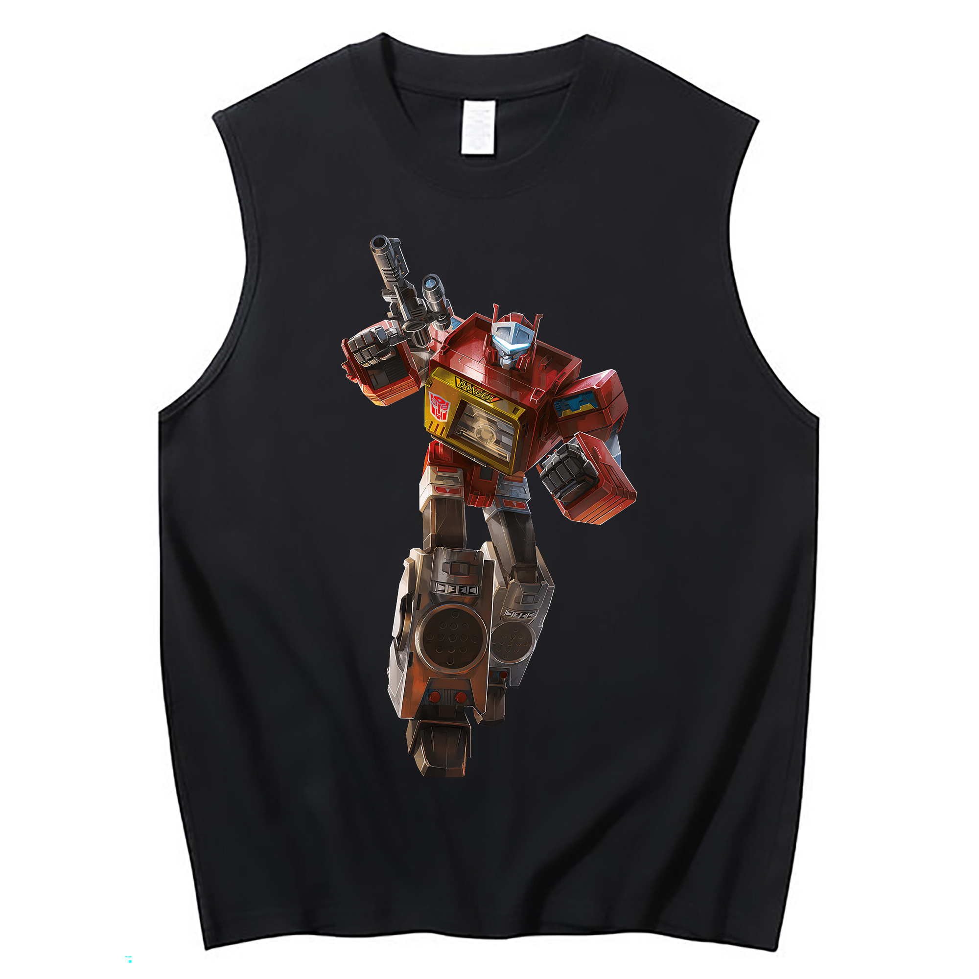 （画像用） Transformers トランスフォーマー コットン100％タンクトップ（フロントプリント）