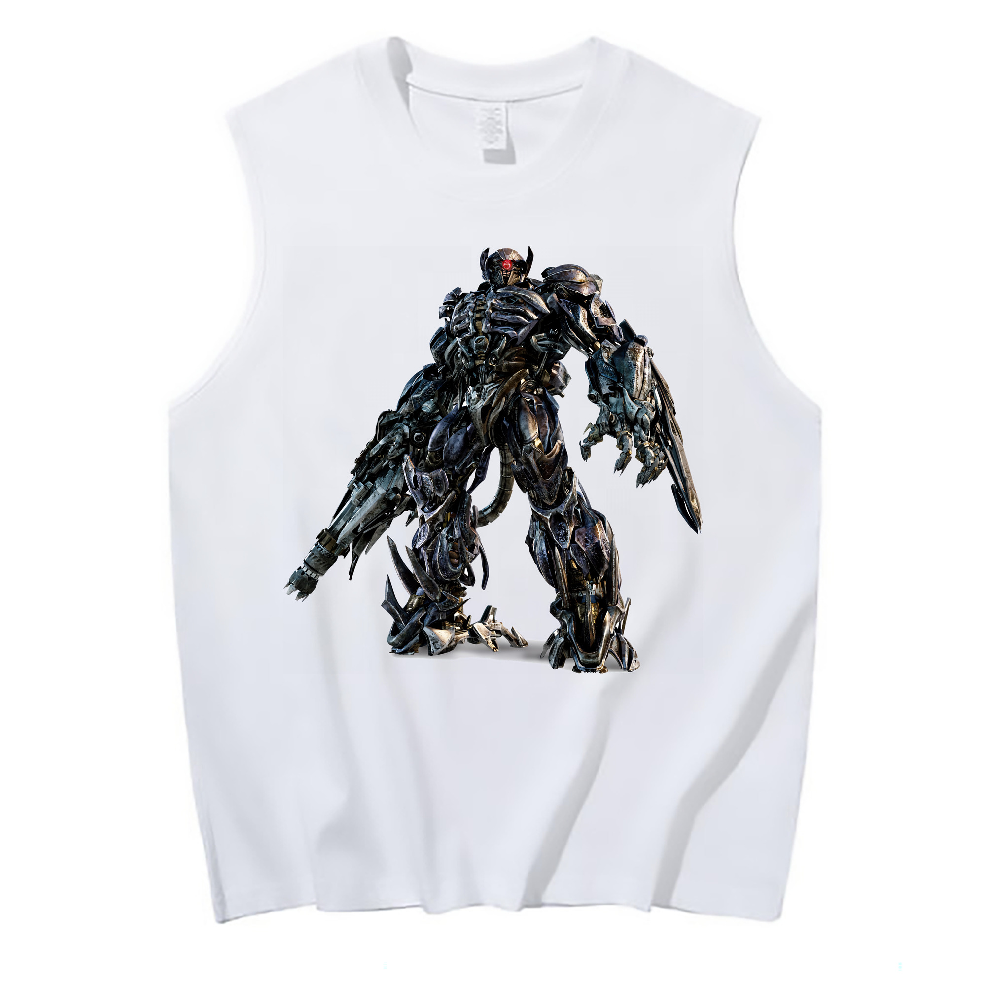 （画像用） Transformers トランスフォーマー コットン100％タンクトップ（フロントプリント）
