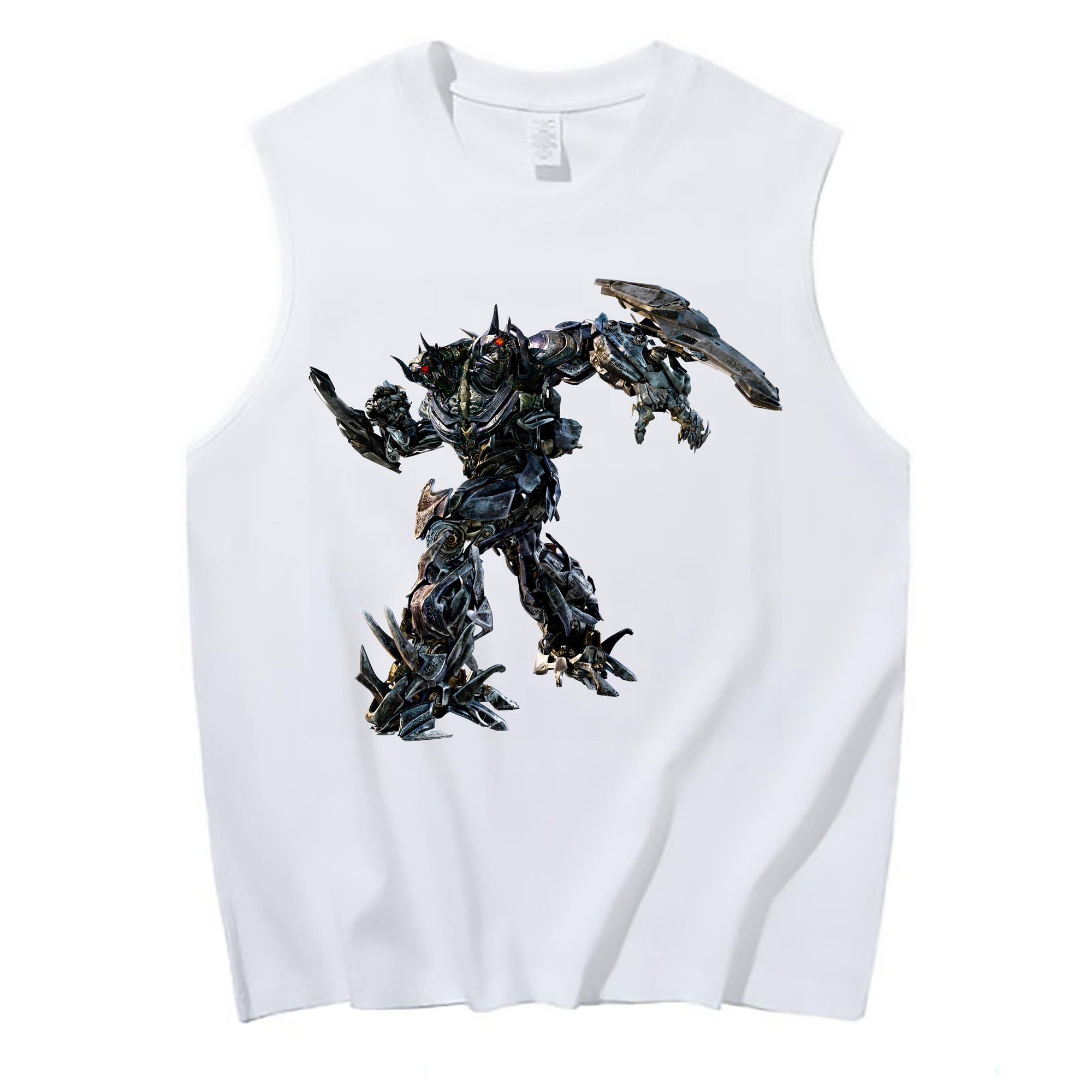 （画像用） Transformers トランスフォーマー コットン100％タンクトップ（フロントプリント）