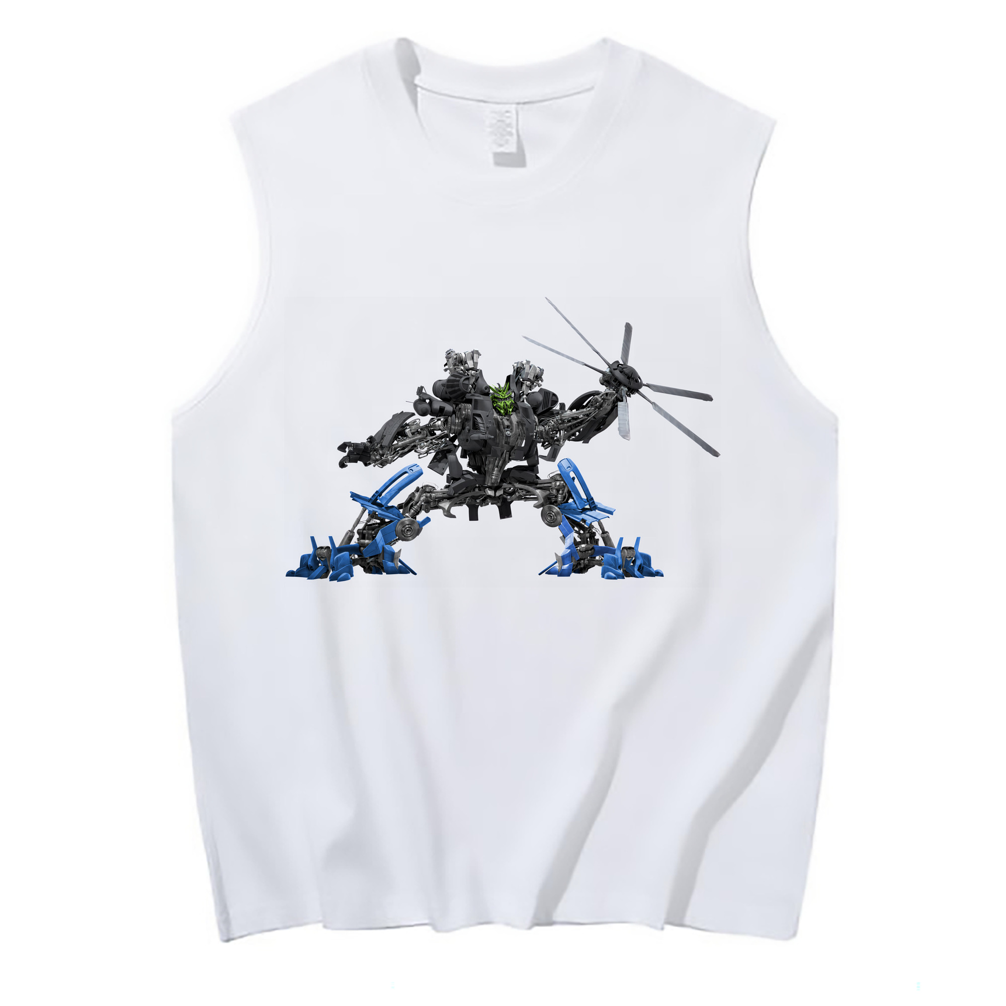 （画像用） Transformers トランスフォーマー コットン100％タンクトップ（フロントプリント）