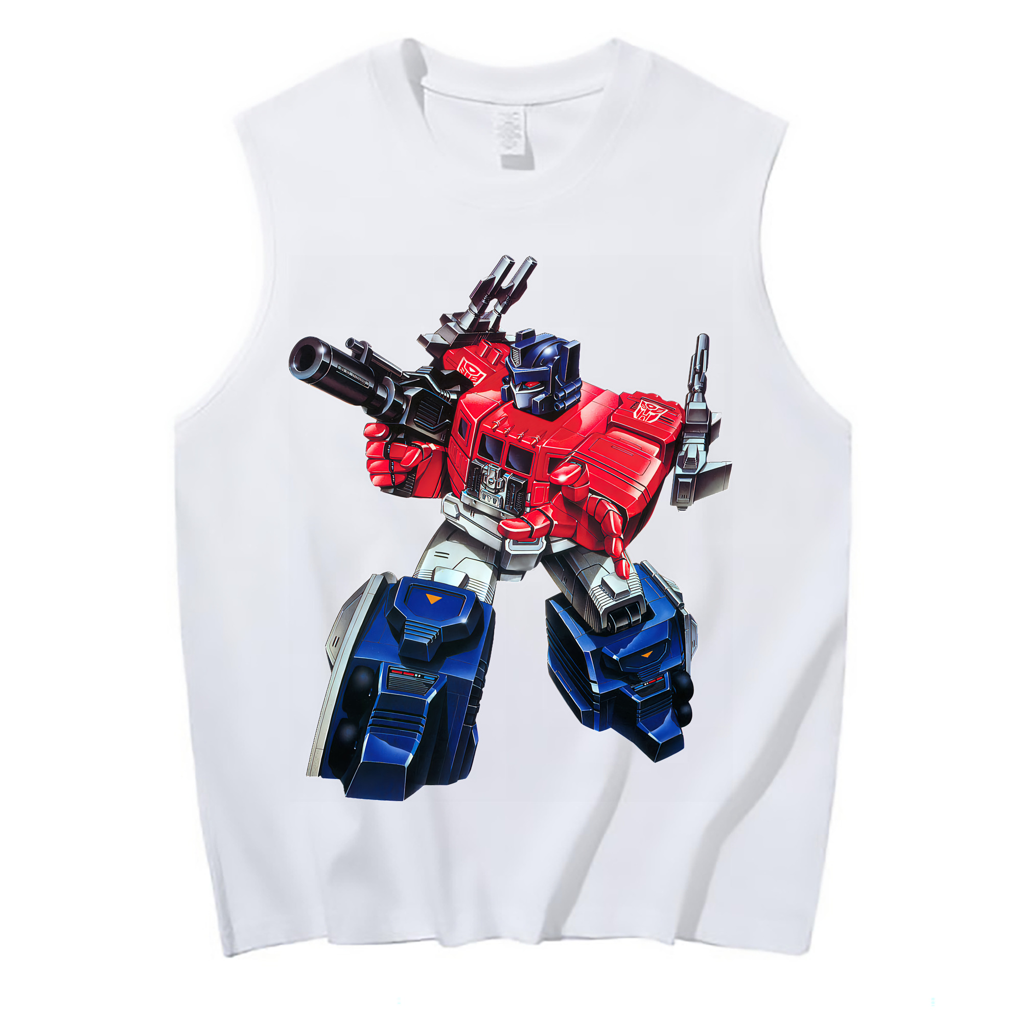 （画像用） Transformers トランスフォーマー コットン100％タンクトップ（フロントプリント）