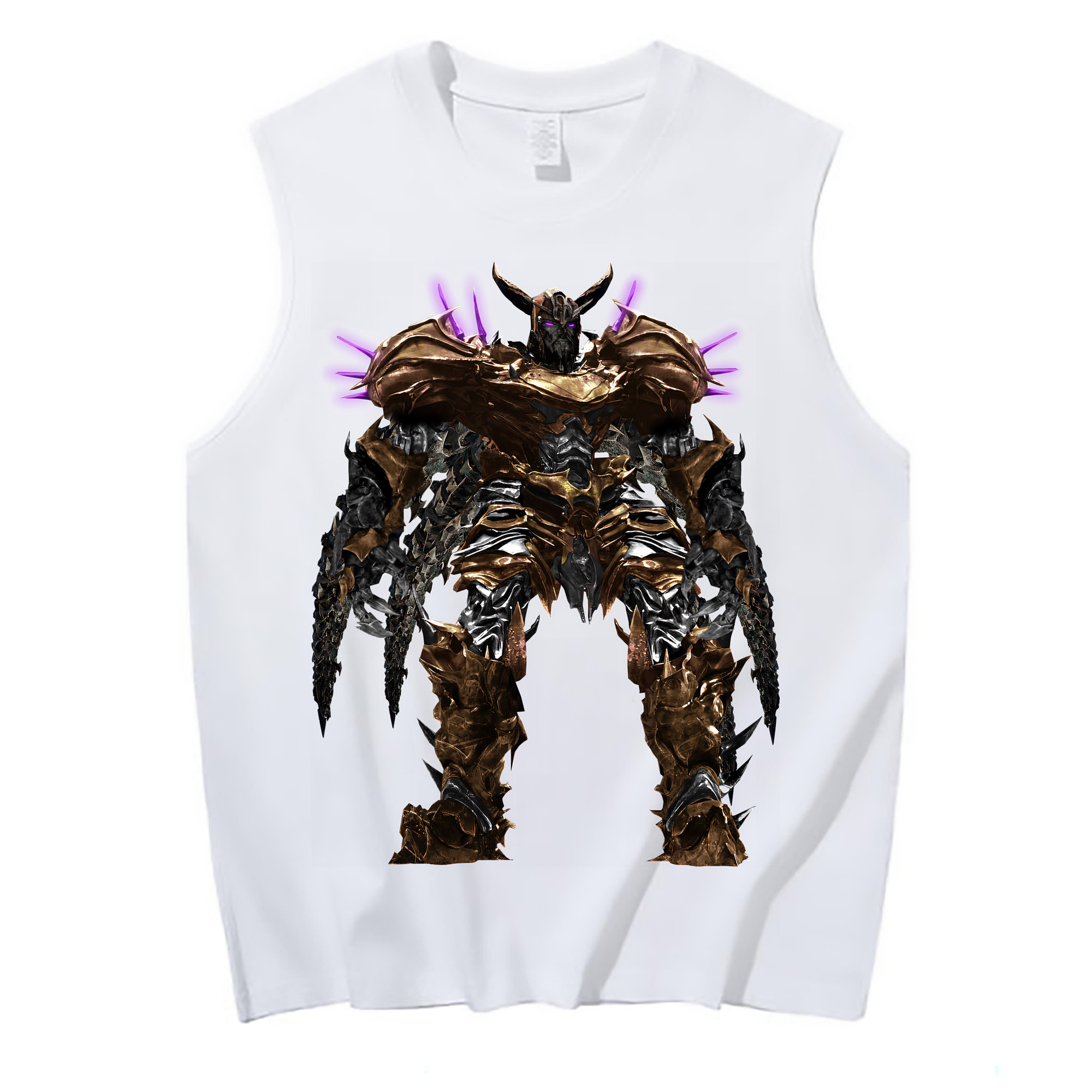 （画像用） Transformers トランスフォーマー コットン100％タンクトップ（フロントプリント）