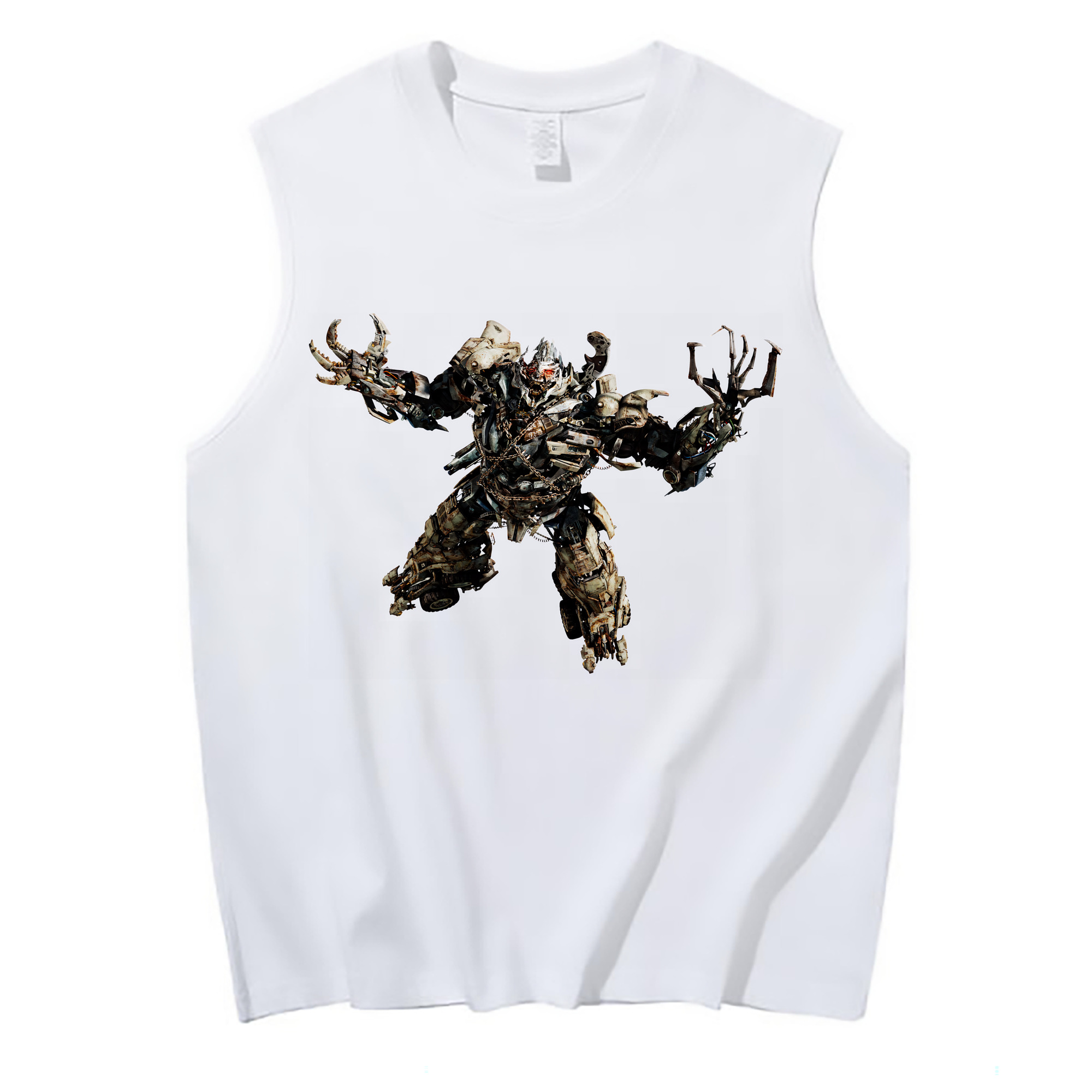 （画像用） Transformers トランスフォーマー コットン100％タンクトップ（フロントプリント）