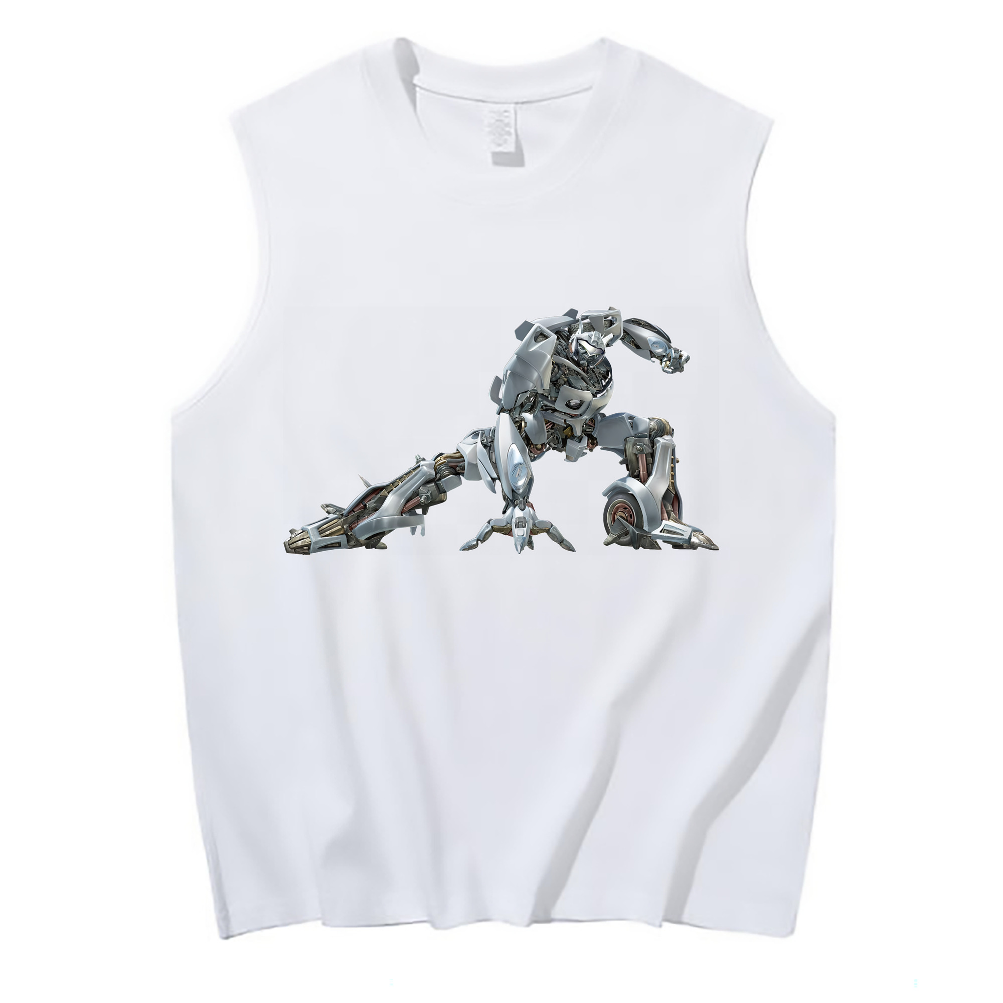 （画像用） Transformers トランスフォーマー コットン100％タンクトップ（フロントプリント）