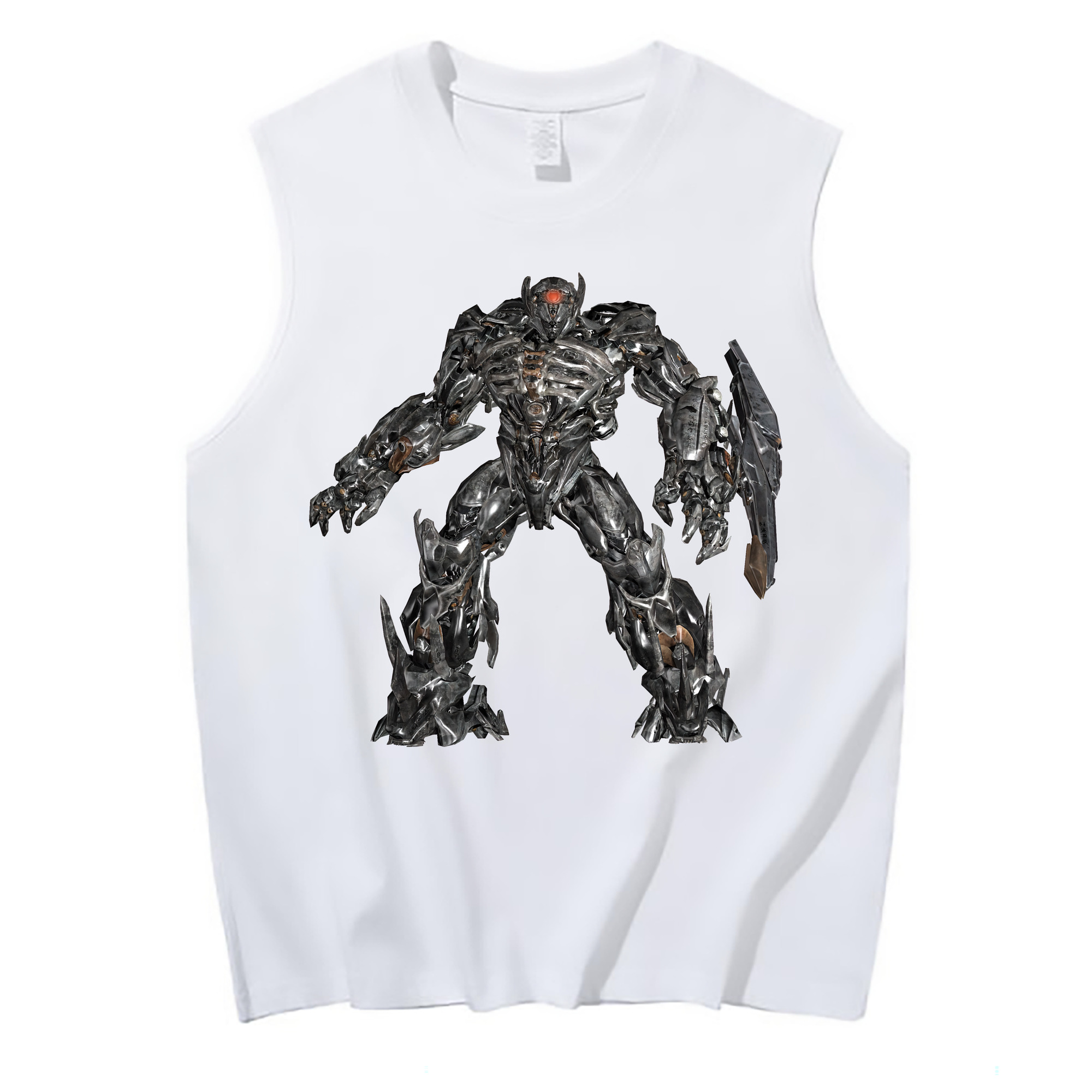 （画像用） Transformers トランスフォーマー コットン100％タンクトップ（フロントプリント）
