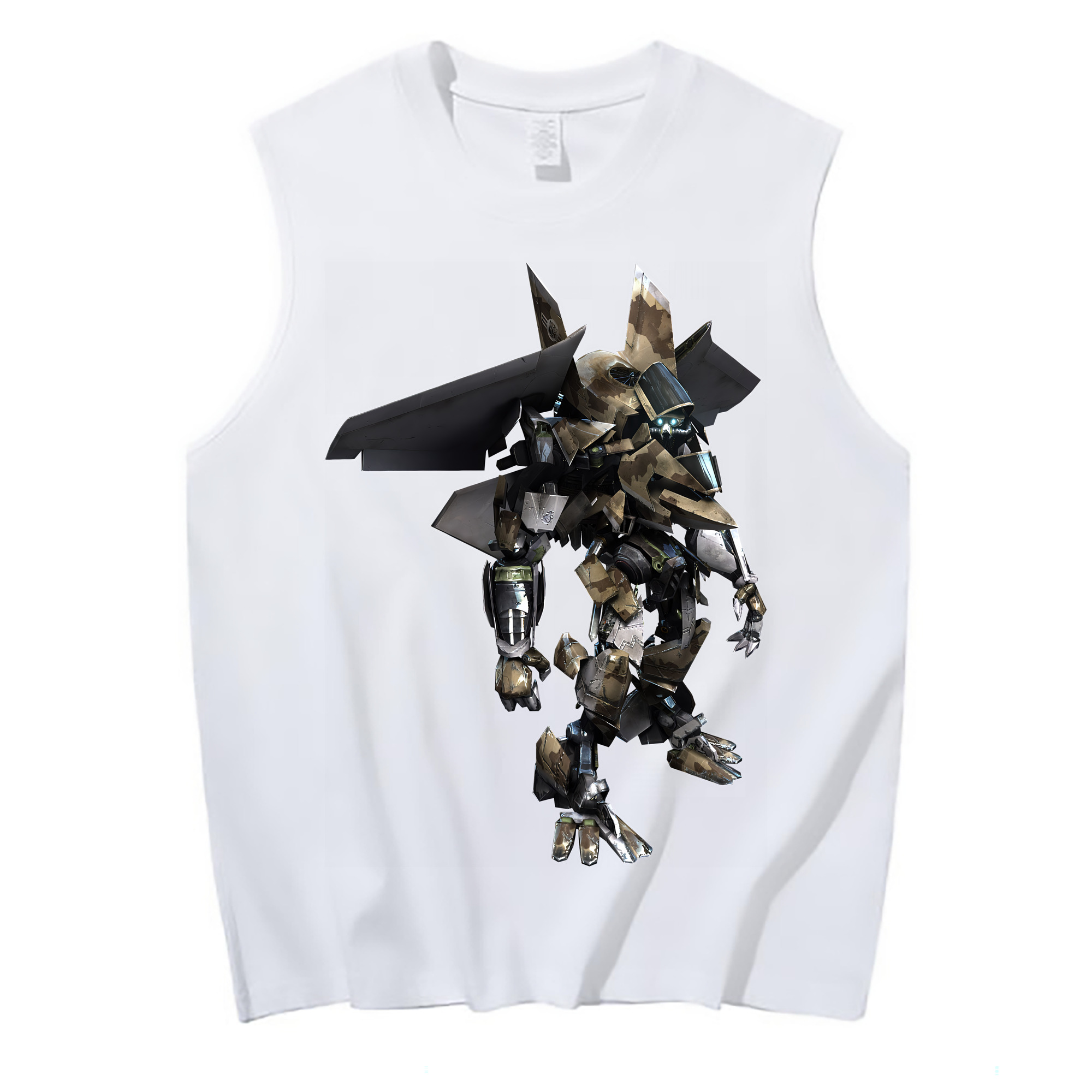 （画像用） Transformers トランスフォーマー コットン100％タンクトップ（フロントプリント）