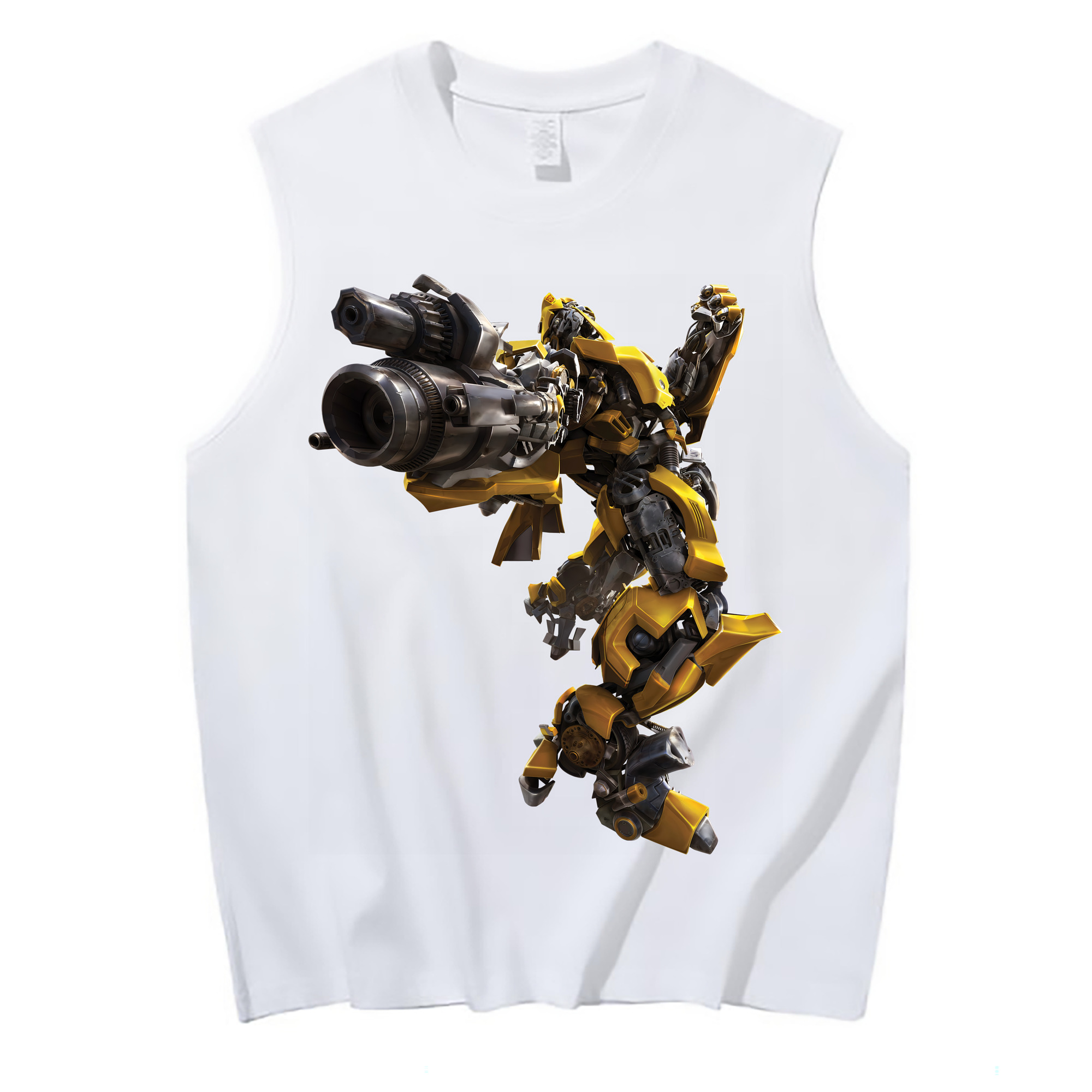 （画像用） Transformers トランスフォーマー コットン100％タンクトップ（フロントプリント）