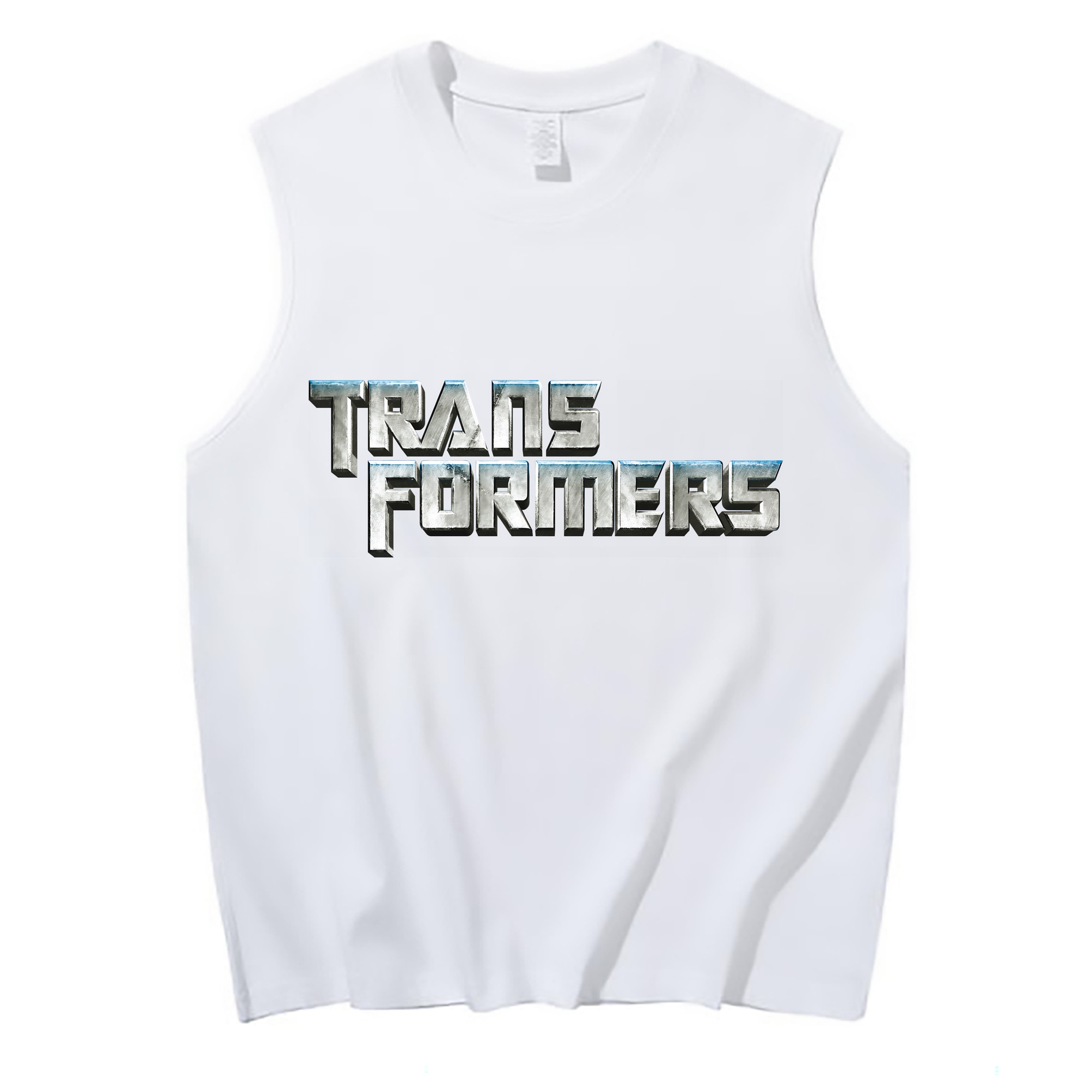 （画像用） Transformers トランスフォーマー コットン100％タンクトップ（フロントプリント）