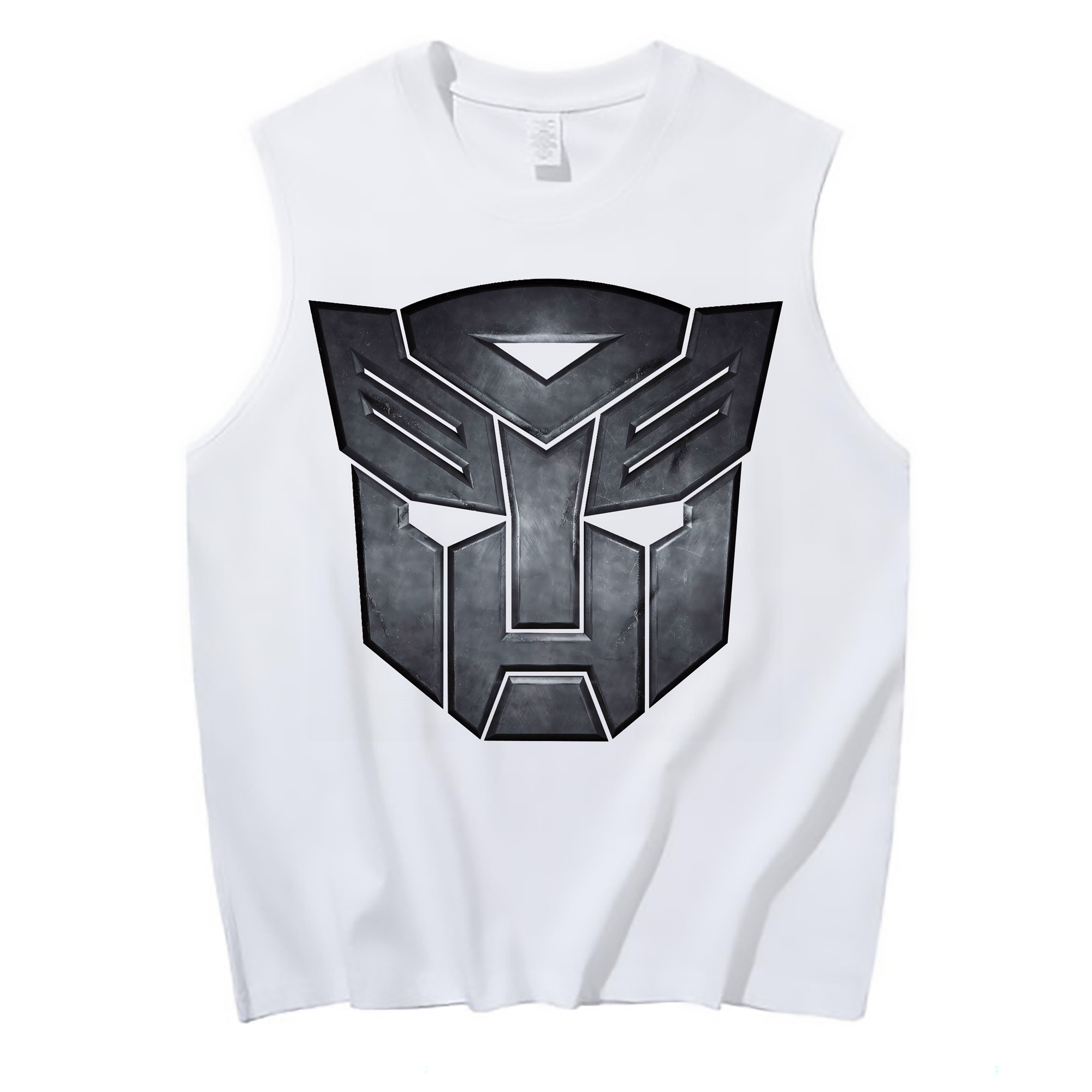 （画像用） Transformers トランスフォーマー コットン100％タンクトップ（フロントプリント）