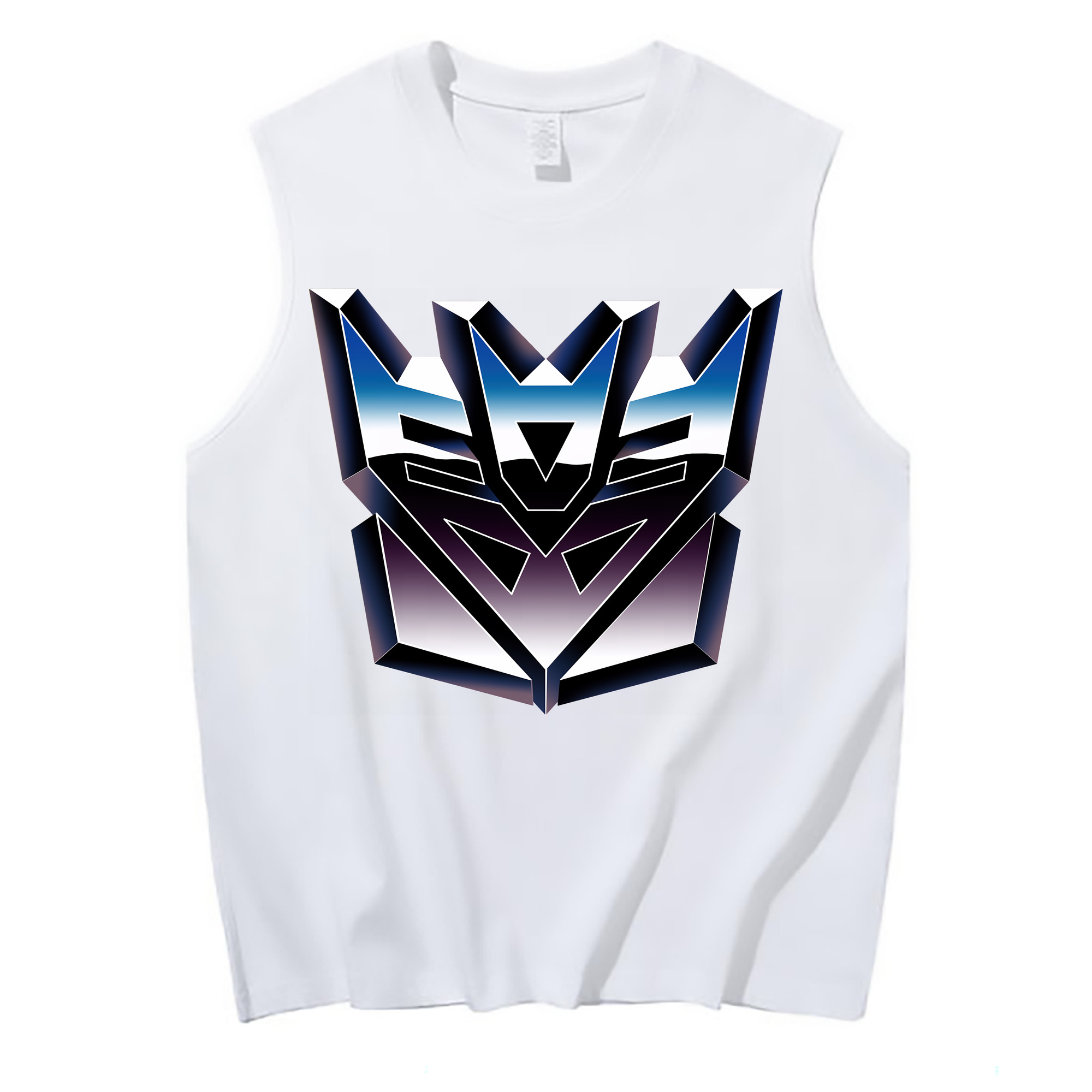 （画像用） Transformers トランスフォーマー コットン100％タンクトップ（フロントプリント）