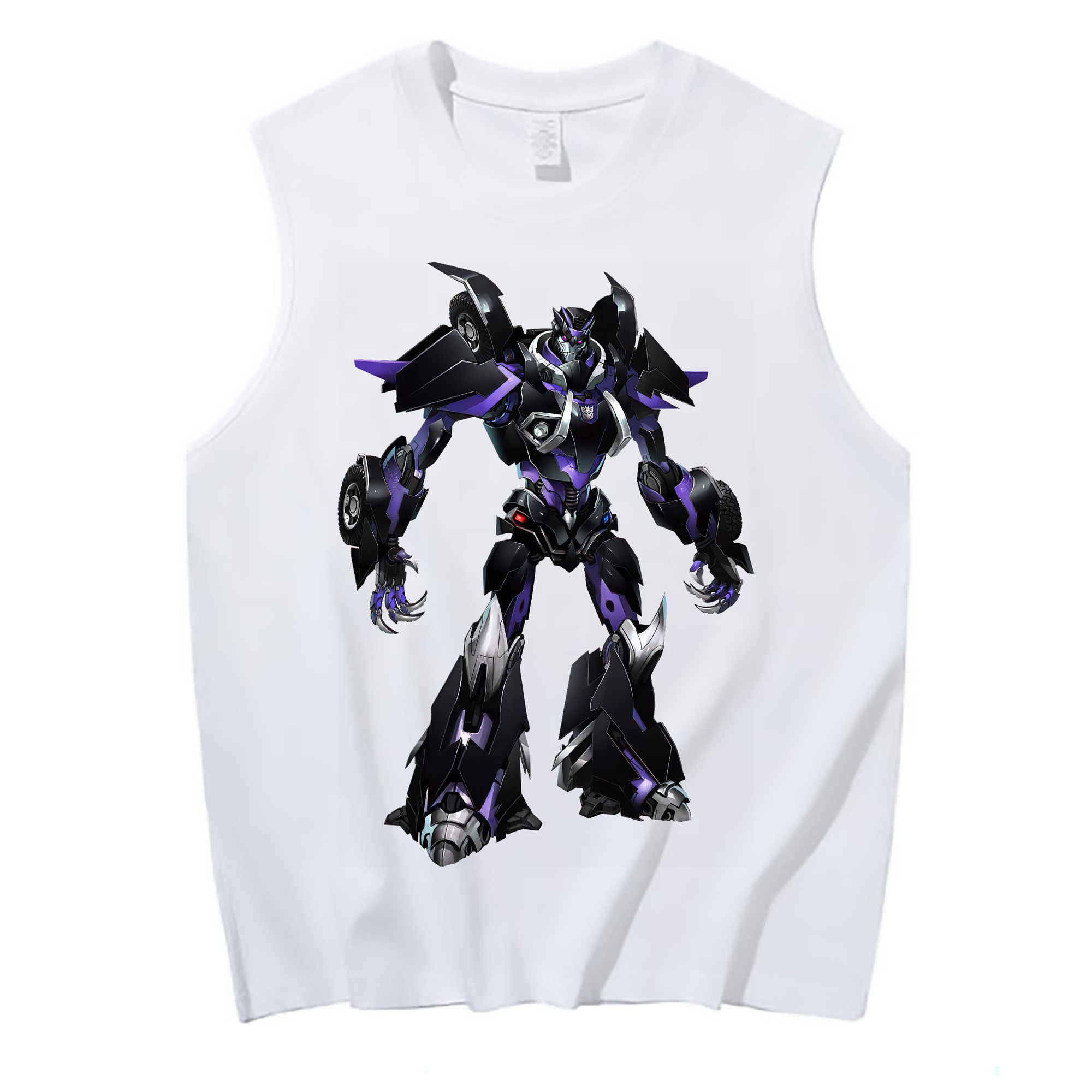（画像用） Transformers トランスフォーマー コットン100％タンクトップ（フロントプリント）