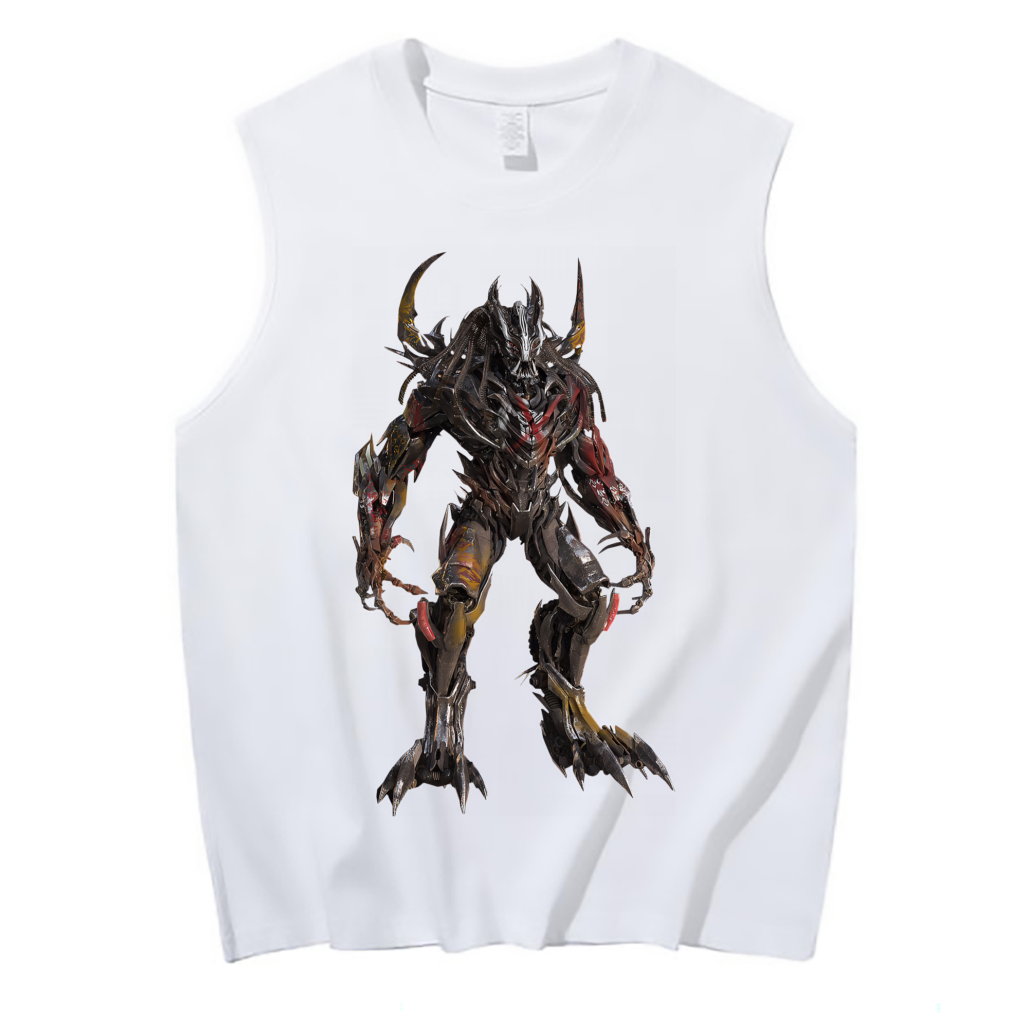 （画像用） Transformers トランスフォーマー コットン100％タンクトップ（フロントプリント）