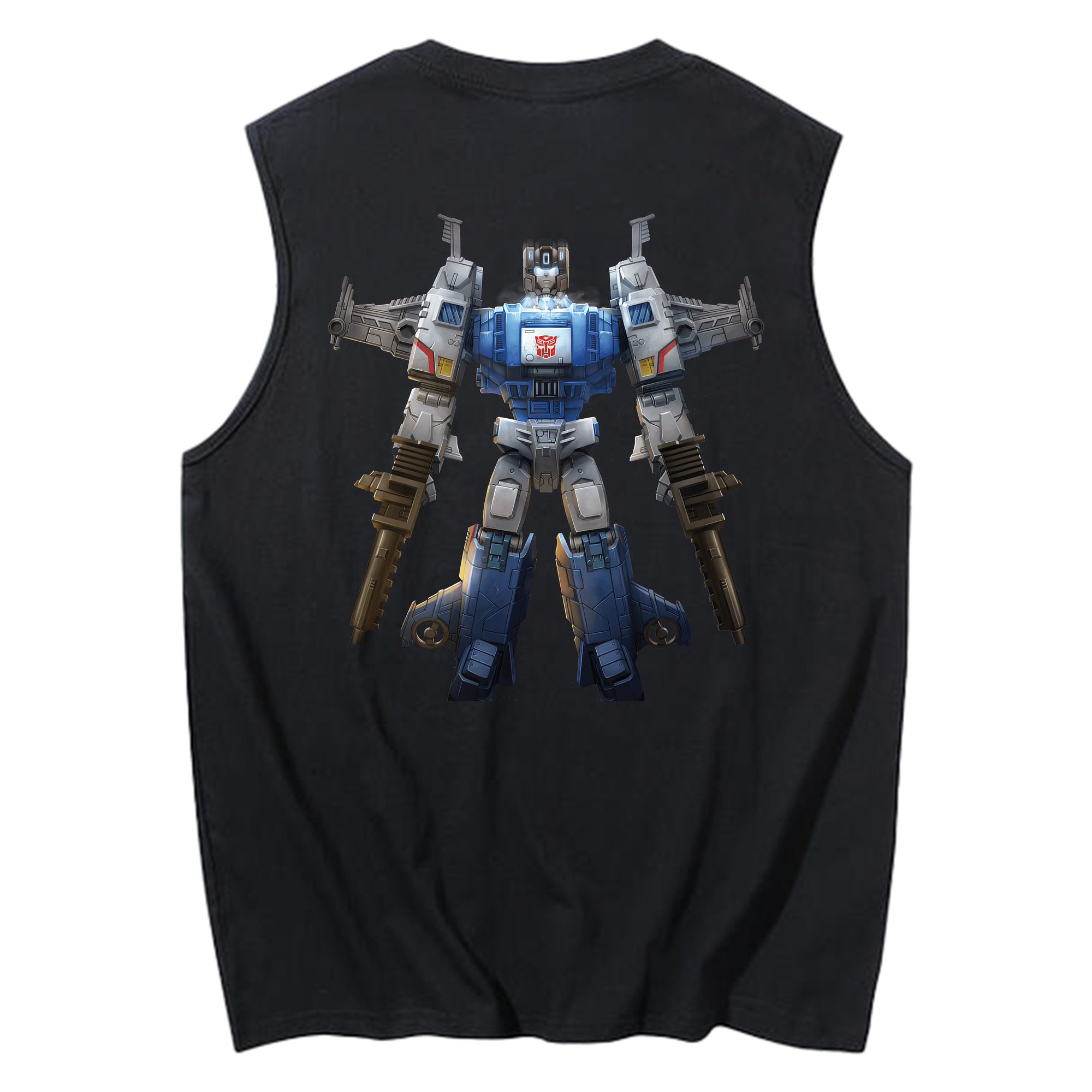 （画像用） Transformers トランスフォーマー コットン100％タンクトップ（背面プリント）