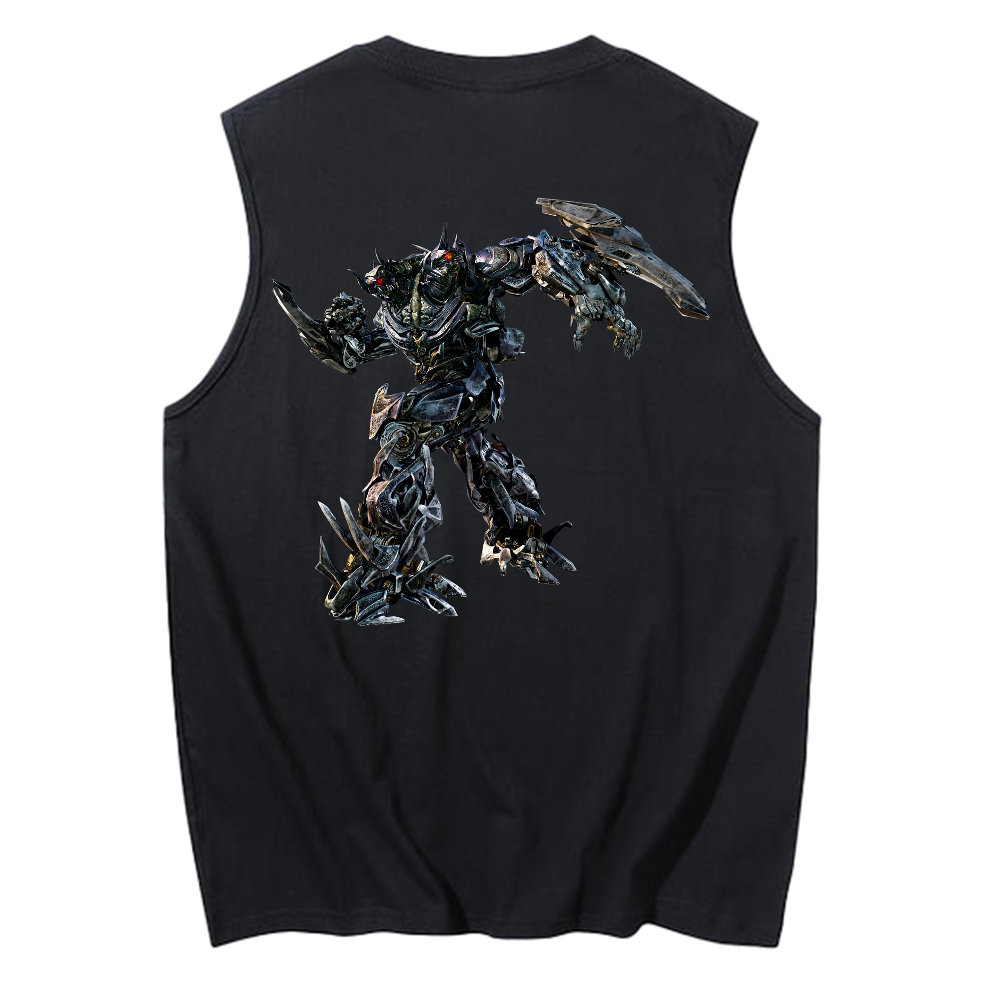 （画像用） Transformers トランスフォーマー コットン100％タンクトップ（背面プリント）
