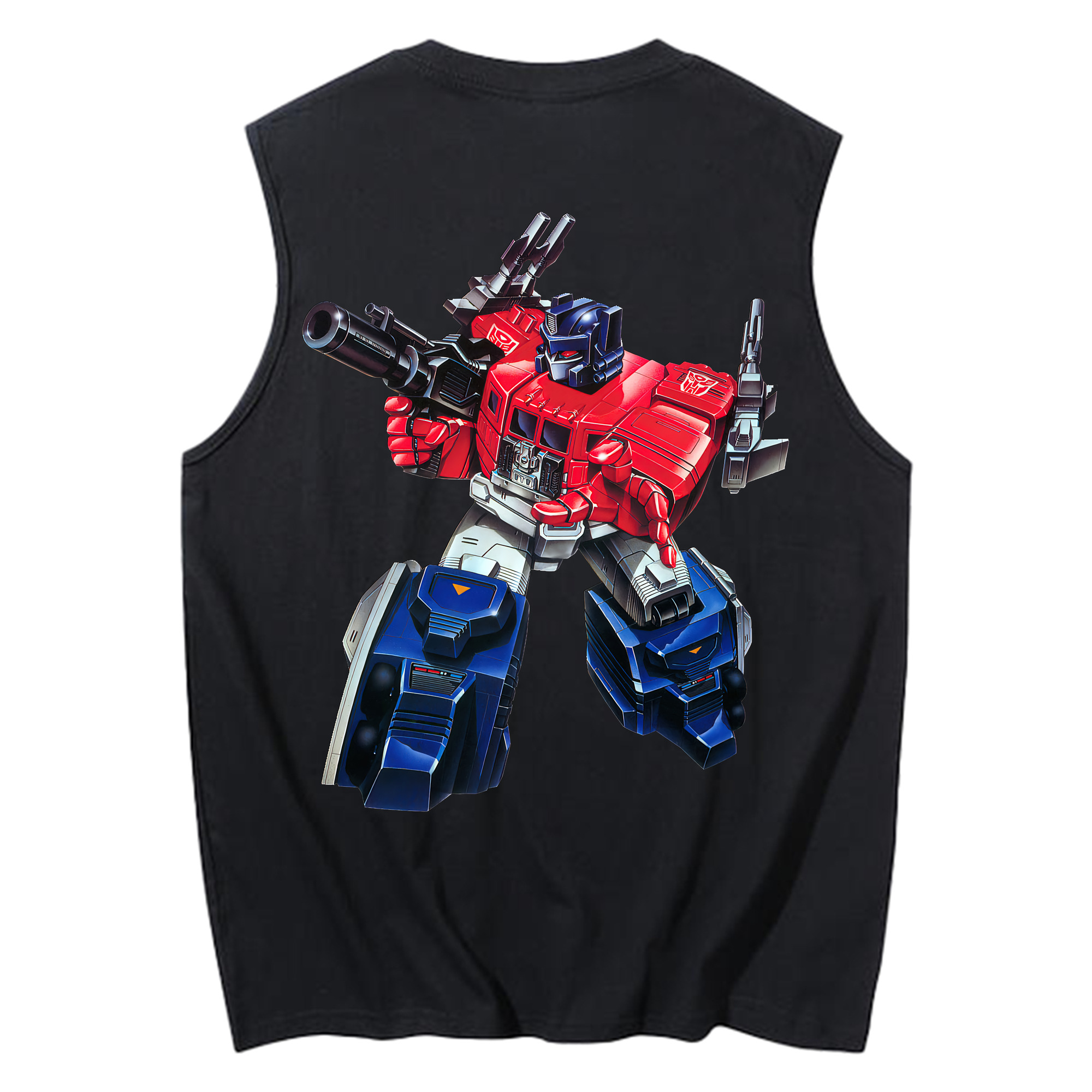 （画像用） Transformers トランスフォーマー コットン100％タンクトップ（背面プリント）