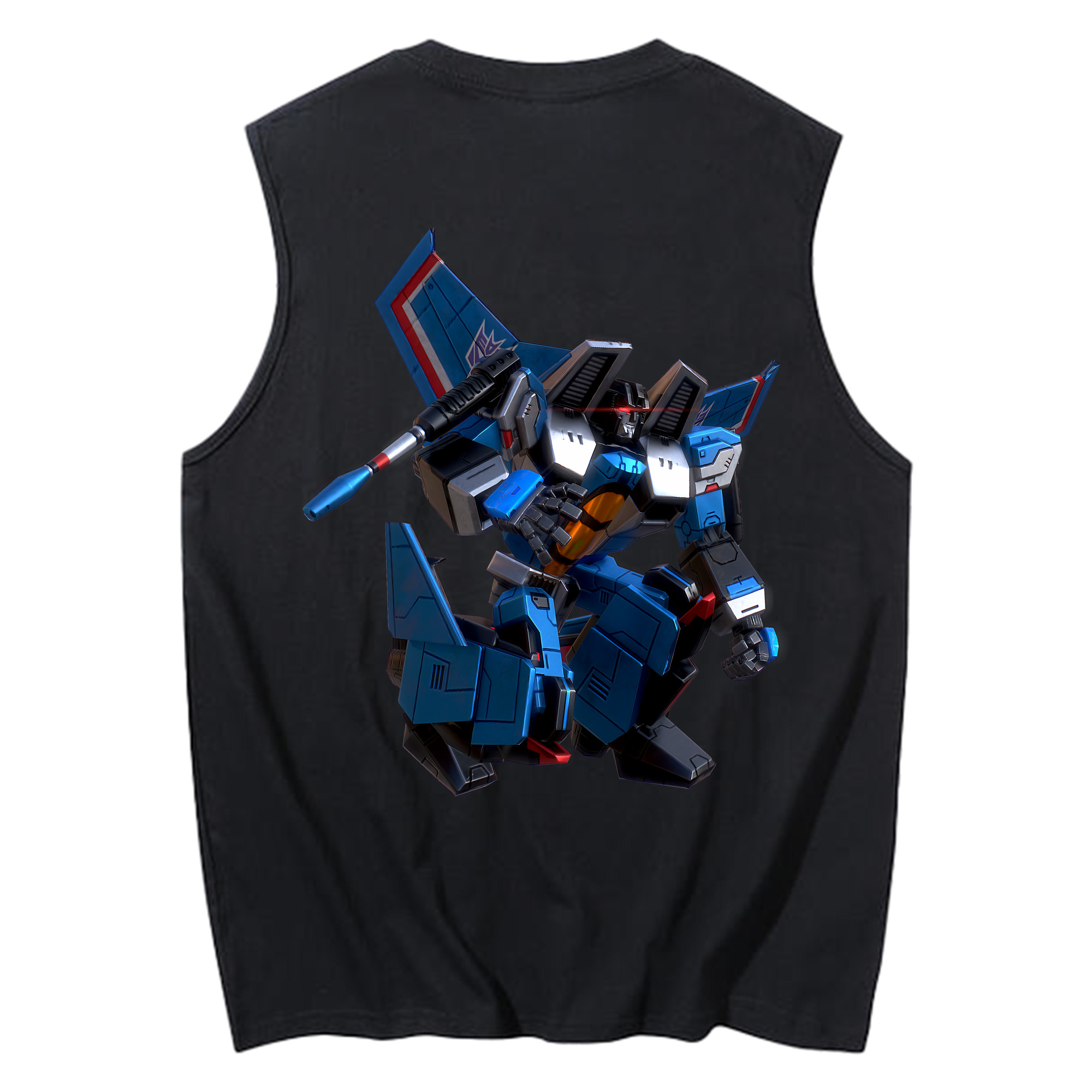 （画像用） Transformers トランスフォーマー コットン100％タンクトップ（背面プリント）