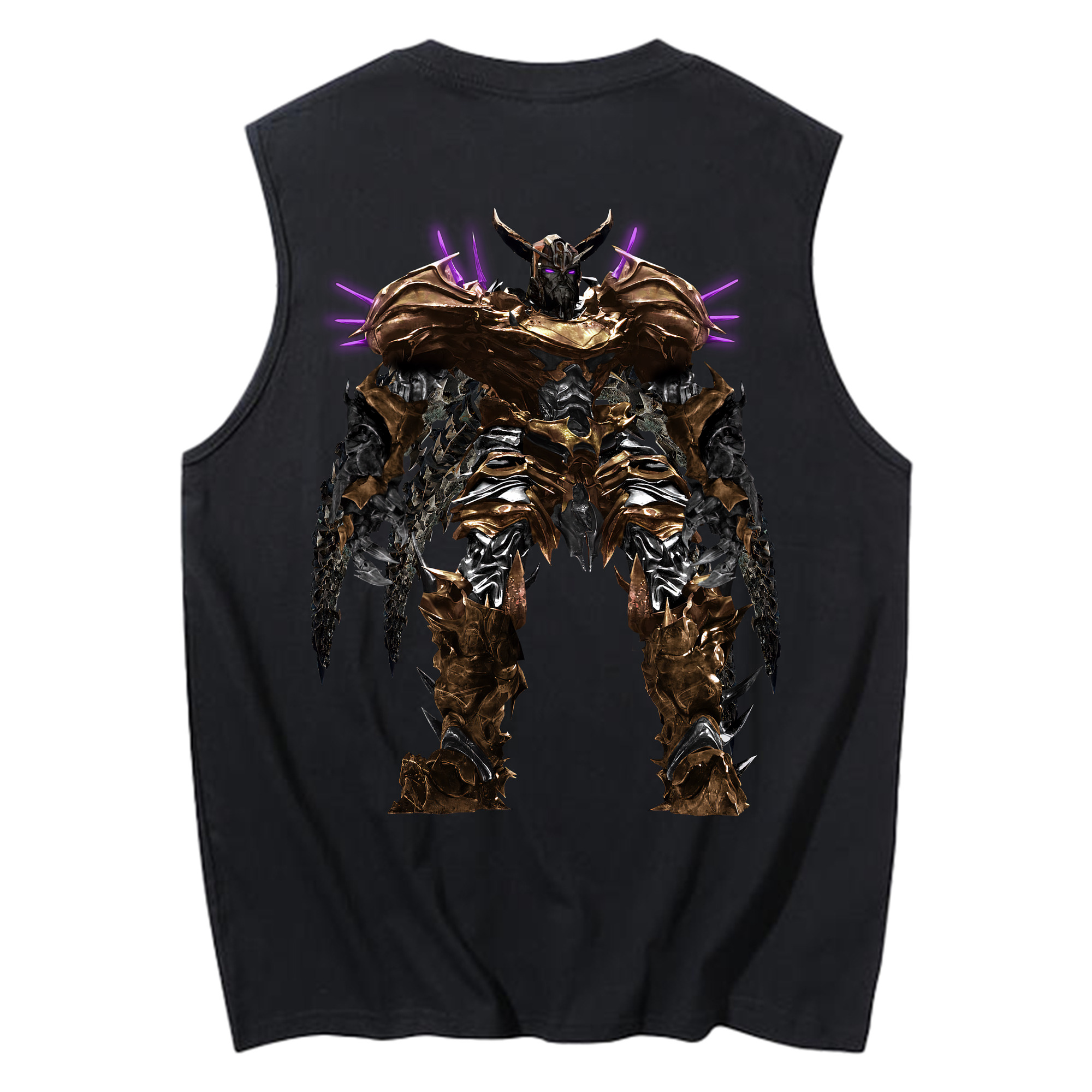 （画像用） Transformers トランスフォーマー コットン100％タンクトップ（背面プリント）