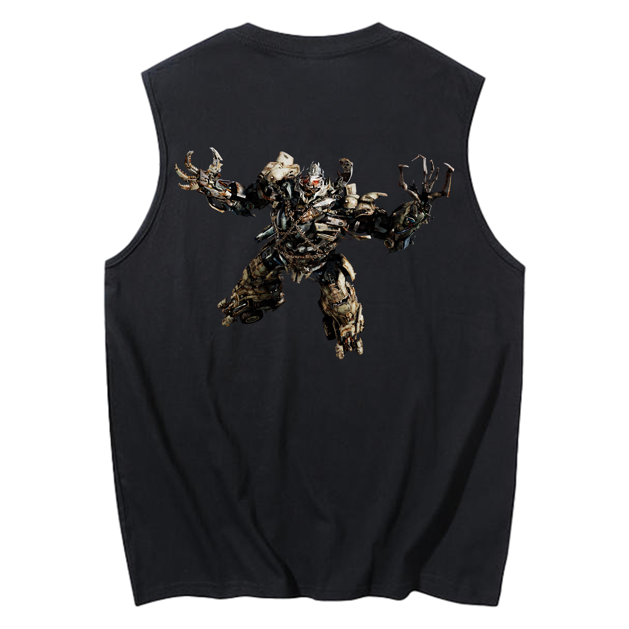 （画像用） Transformers トランスフォーマー コットン100％タンクトップ（背面プリント）