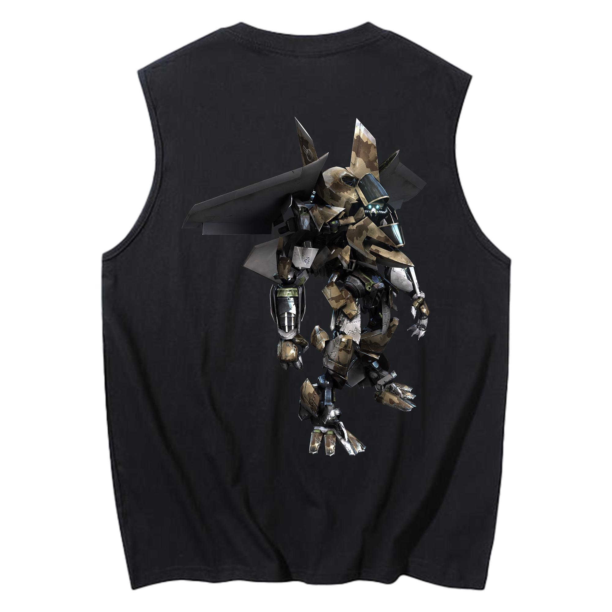 （画像用） Transformers トランスフォーマー コットン100％タンクトップ（背面プリント）
