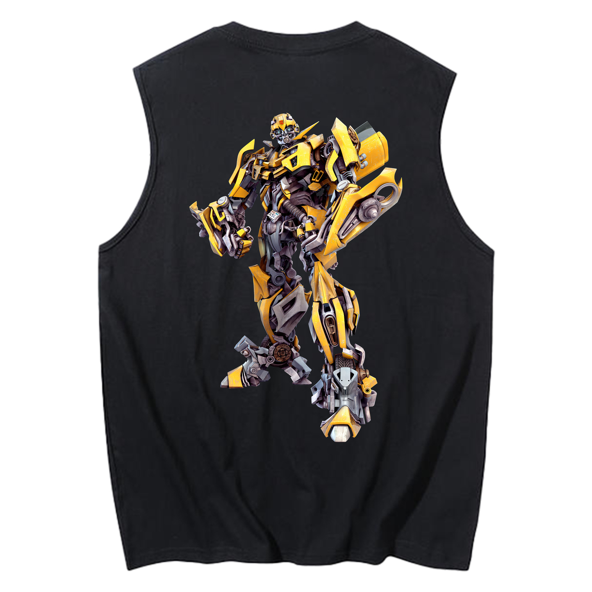 （画像用） Transformers トランスフォーマー コットン100％タンクトップ（背面プリント）