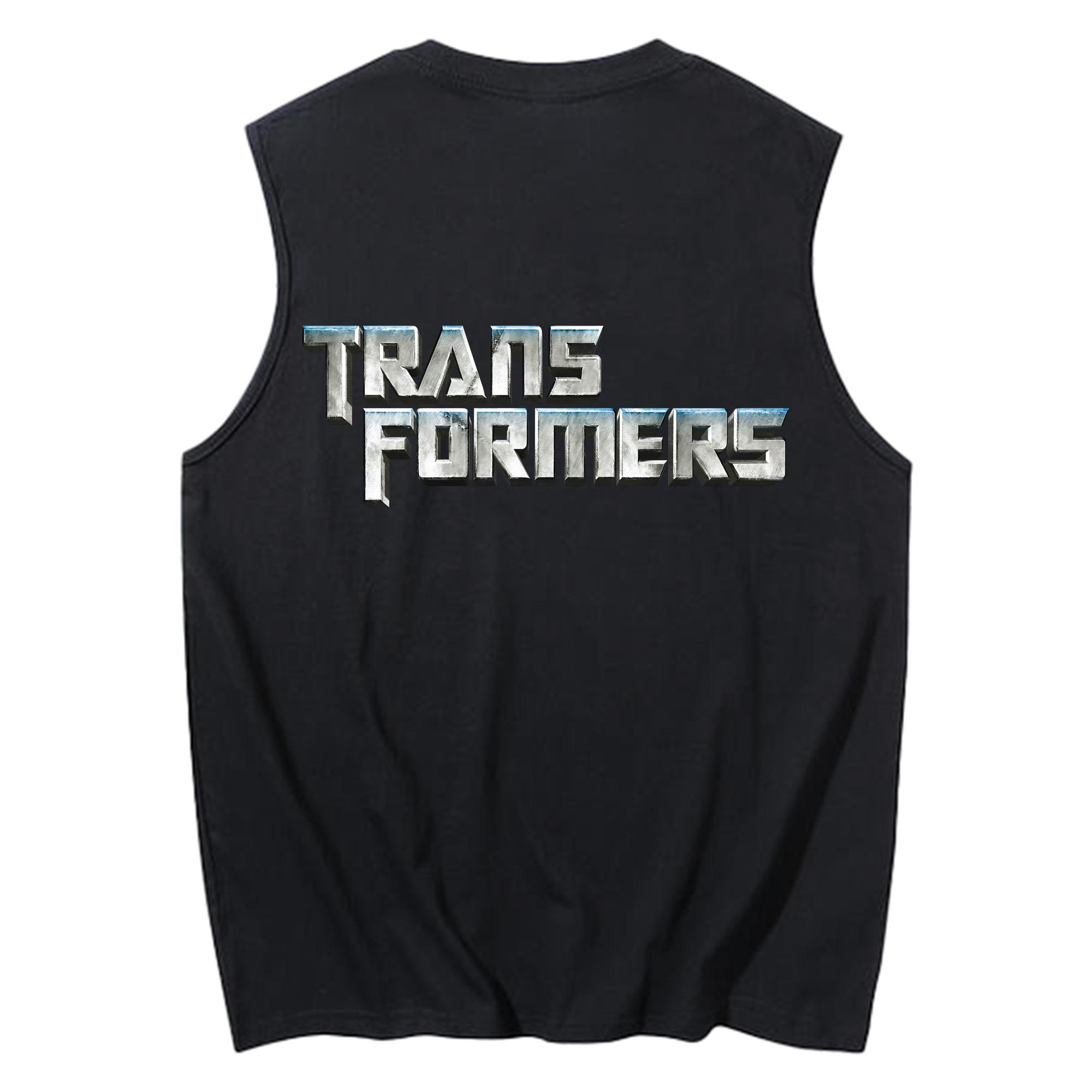 （画像用） Transformers トランスフォーマー コットン100％タンクトップ（背面プリント）