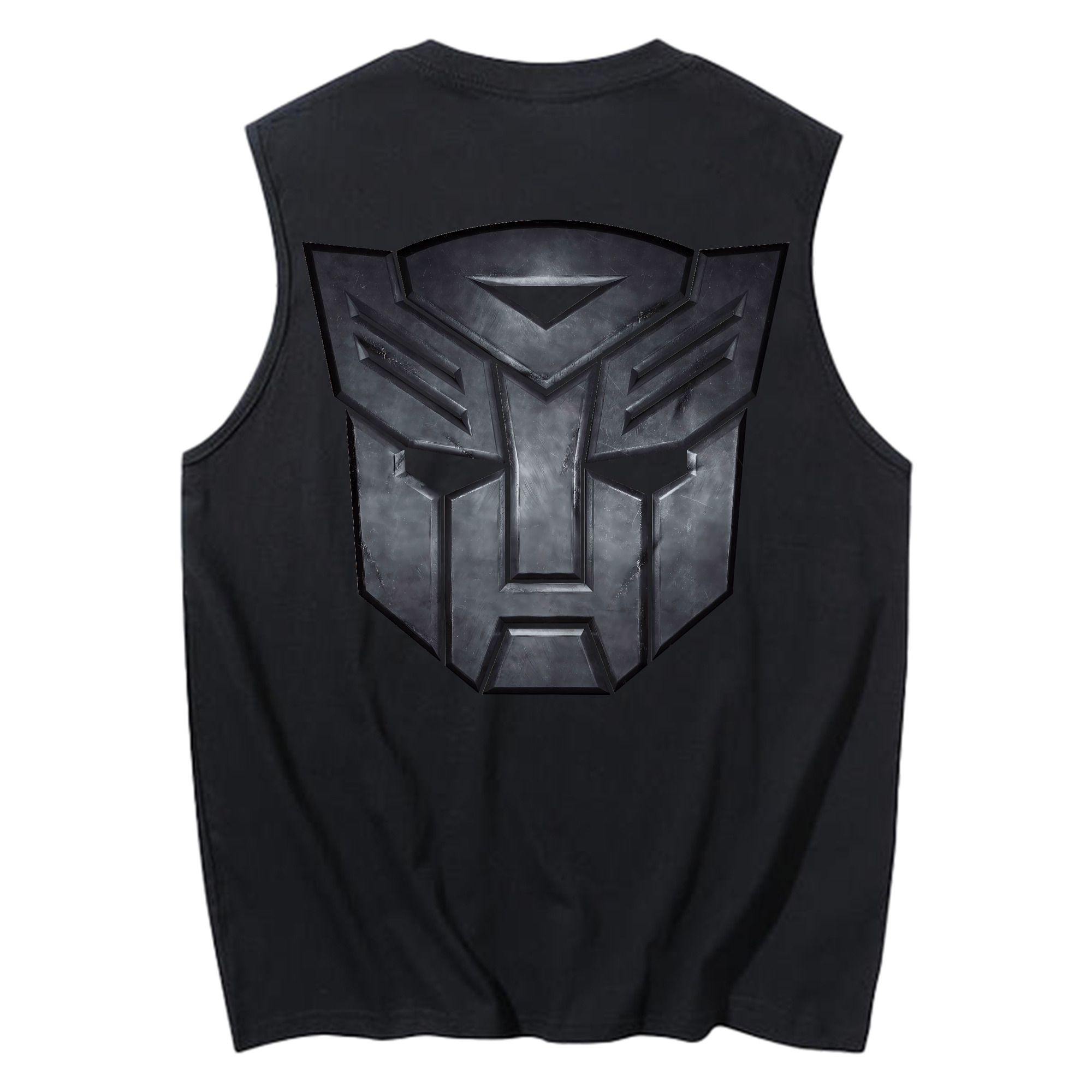 （画像用） Transformers トランスフォーマー コットン100％タンクトップ（背面プリント）