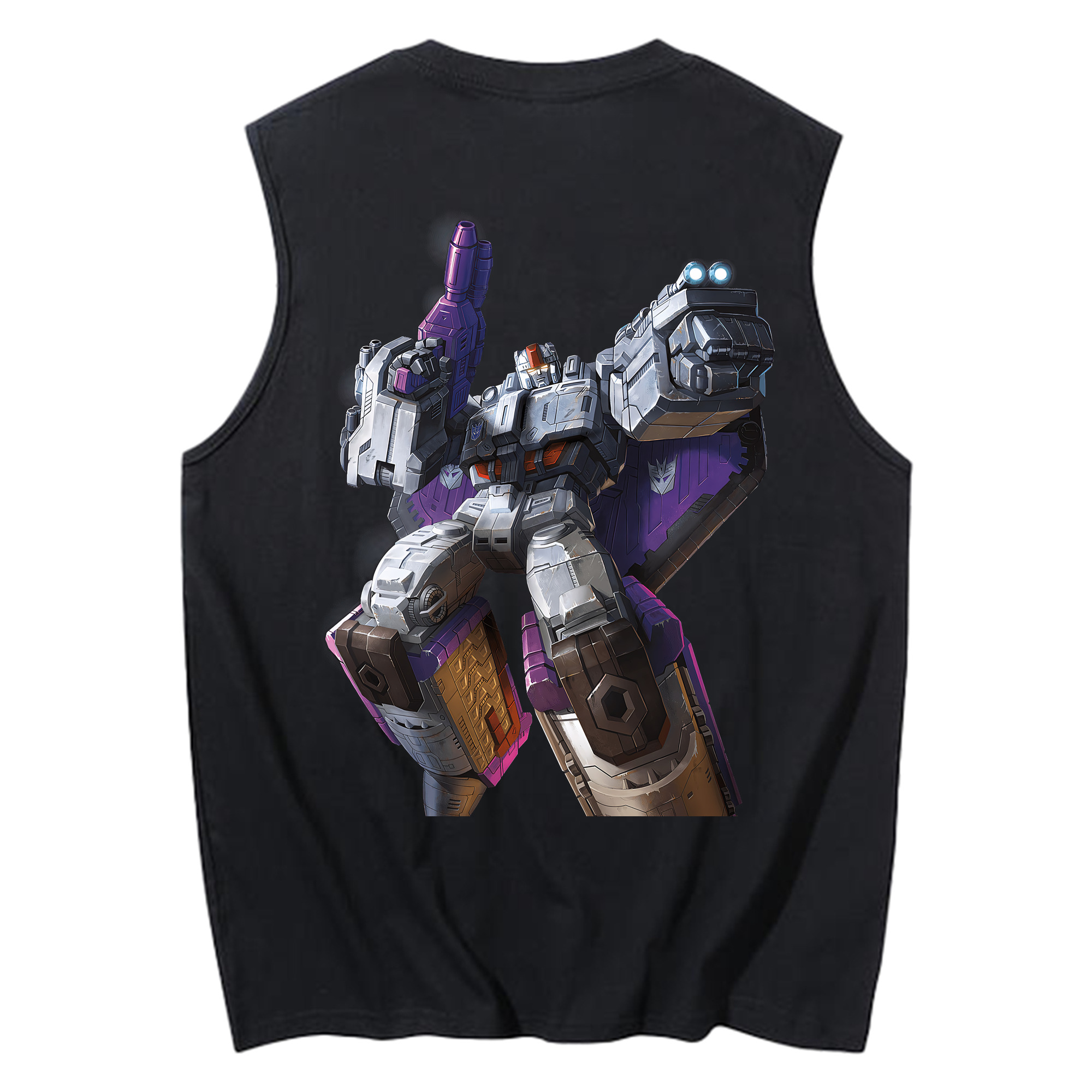 （画像用） Transformers トランスフォーマー コットン100％タンクトップ（背面プリント）