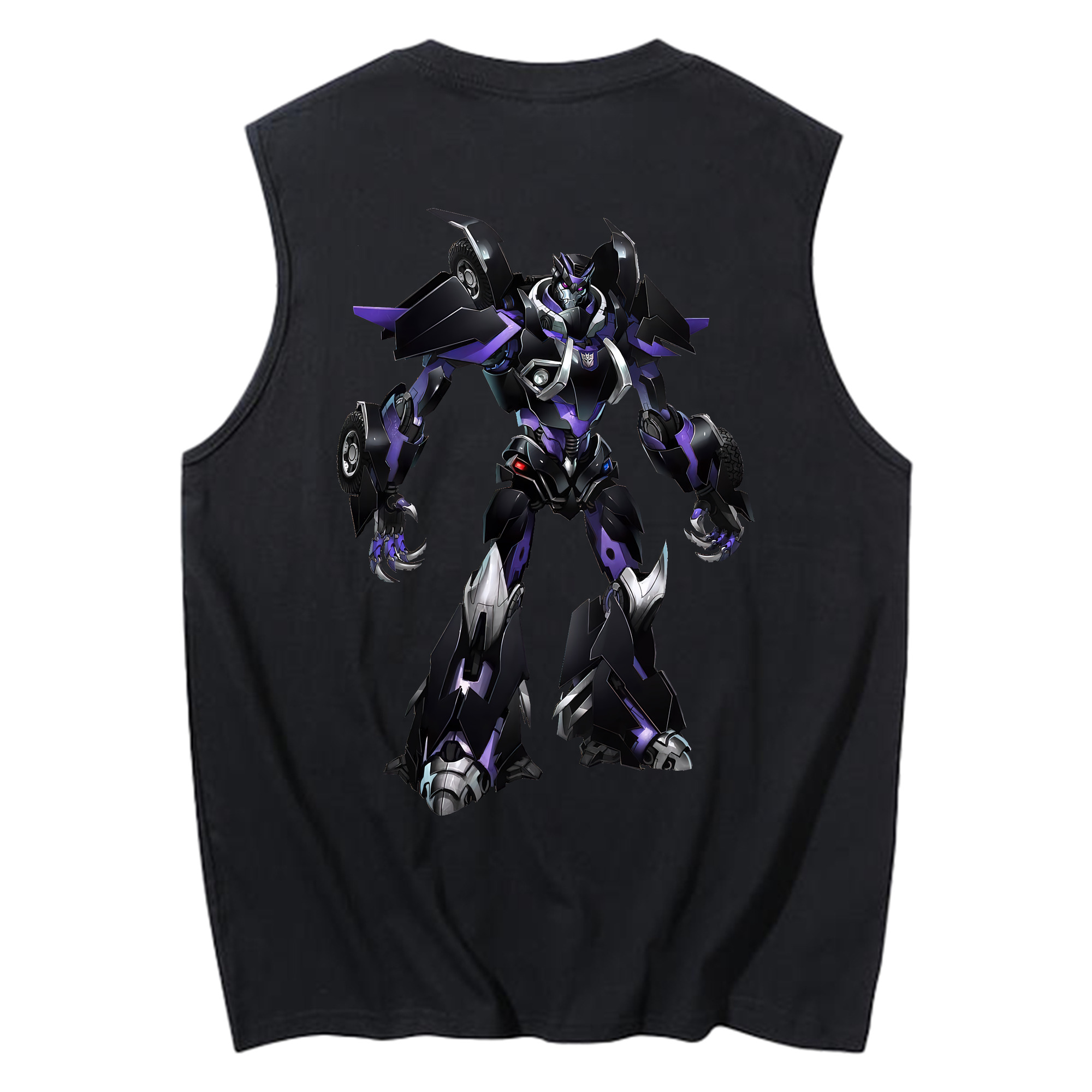 （画像用） Transformers トランスフォーマー コットン100％タンクトップ（背面プリント）