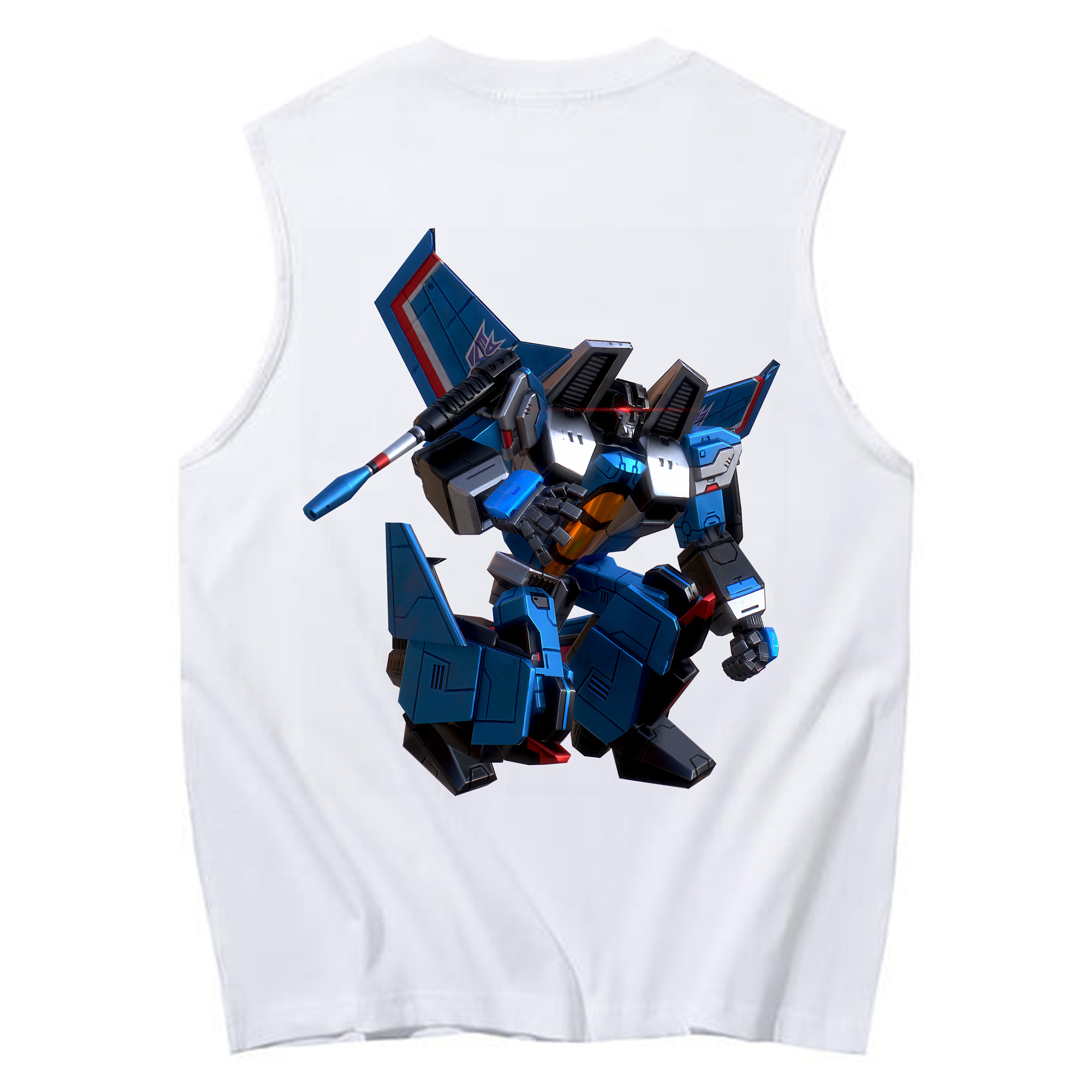 （画像用） Transformers トランスフォーマー コットン100％タンクトップ（背面プリント）