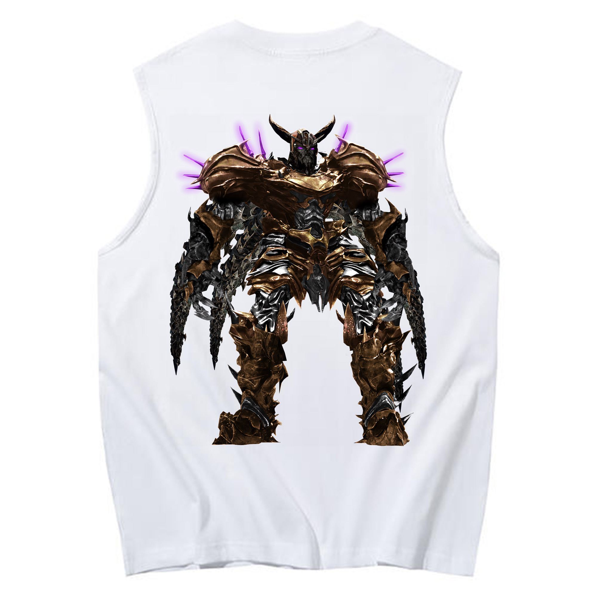 （画像用） Transformers トランスフォーマー コットン100％タンクトップ（背面プリント）