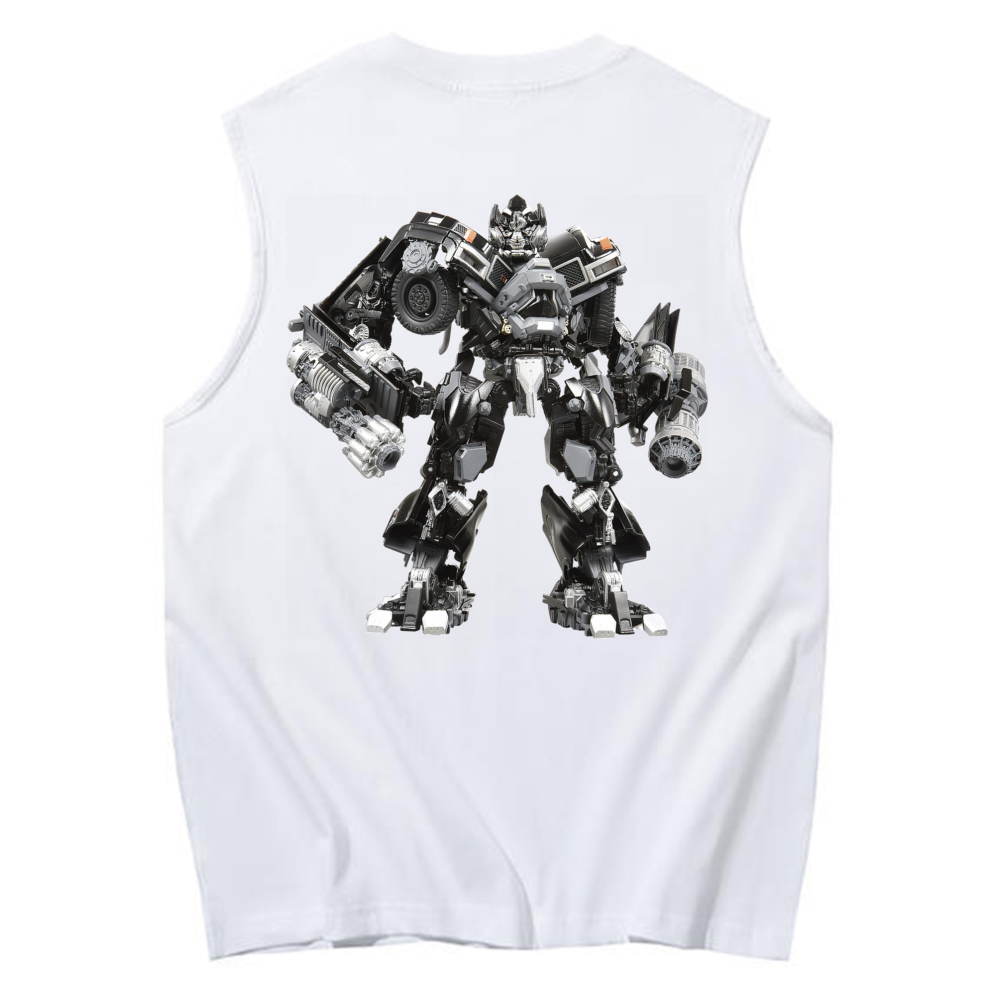（画像用） Transformers トランスフォーマー コットン100％タンクトップ（背面プリント）