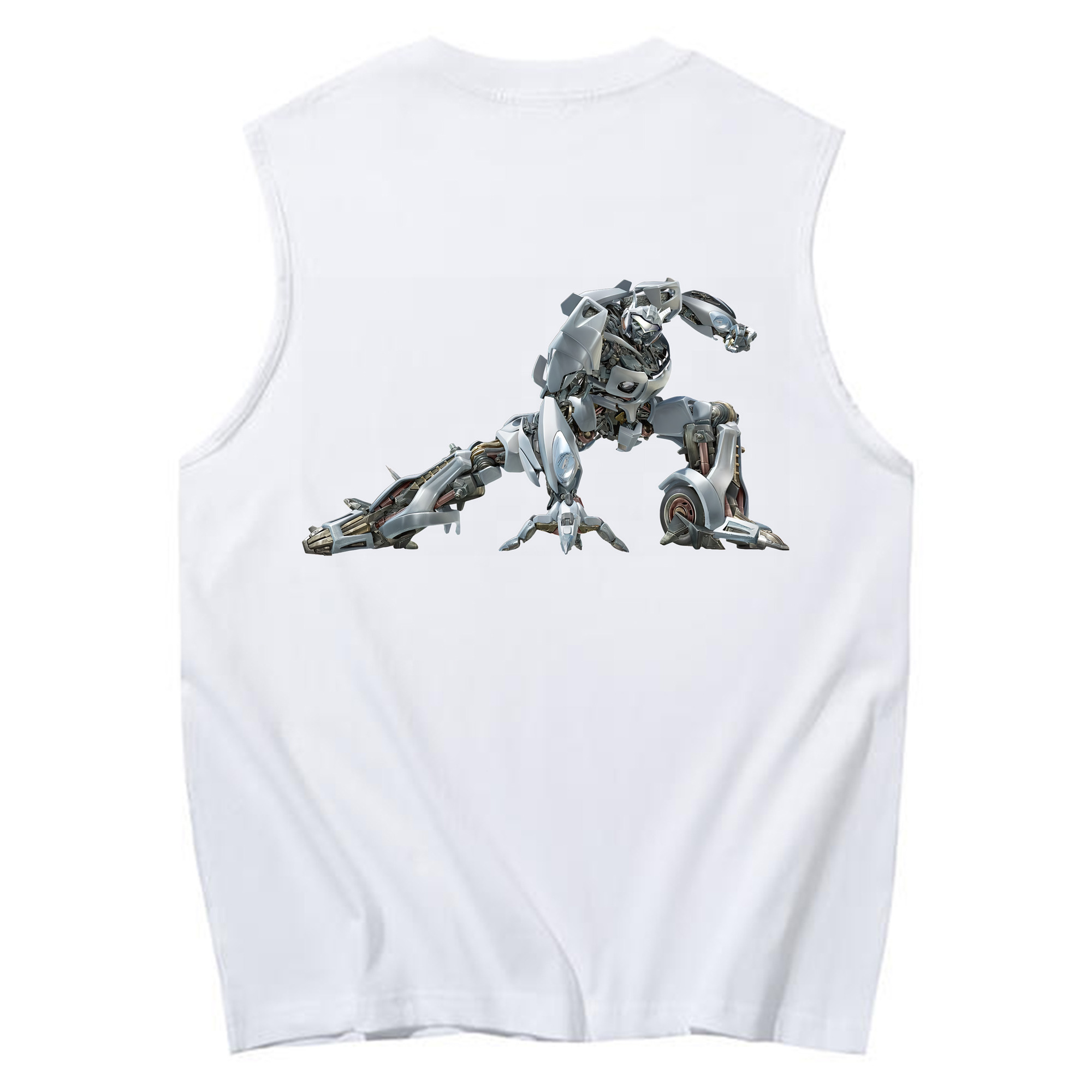 （画像用） Transformers トランスフォーマー コットン100％タンクトップ（背面プリント）