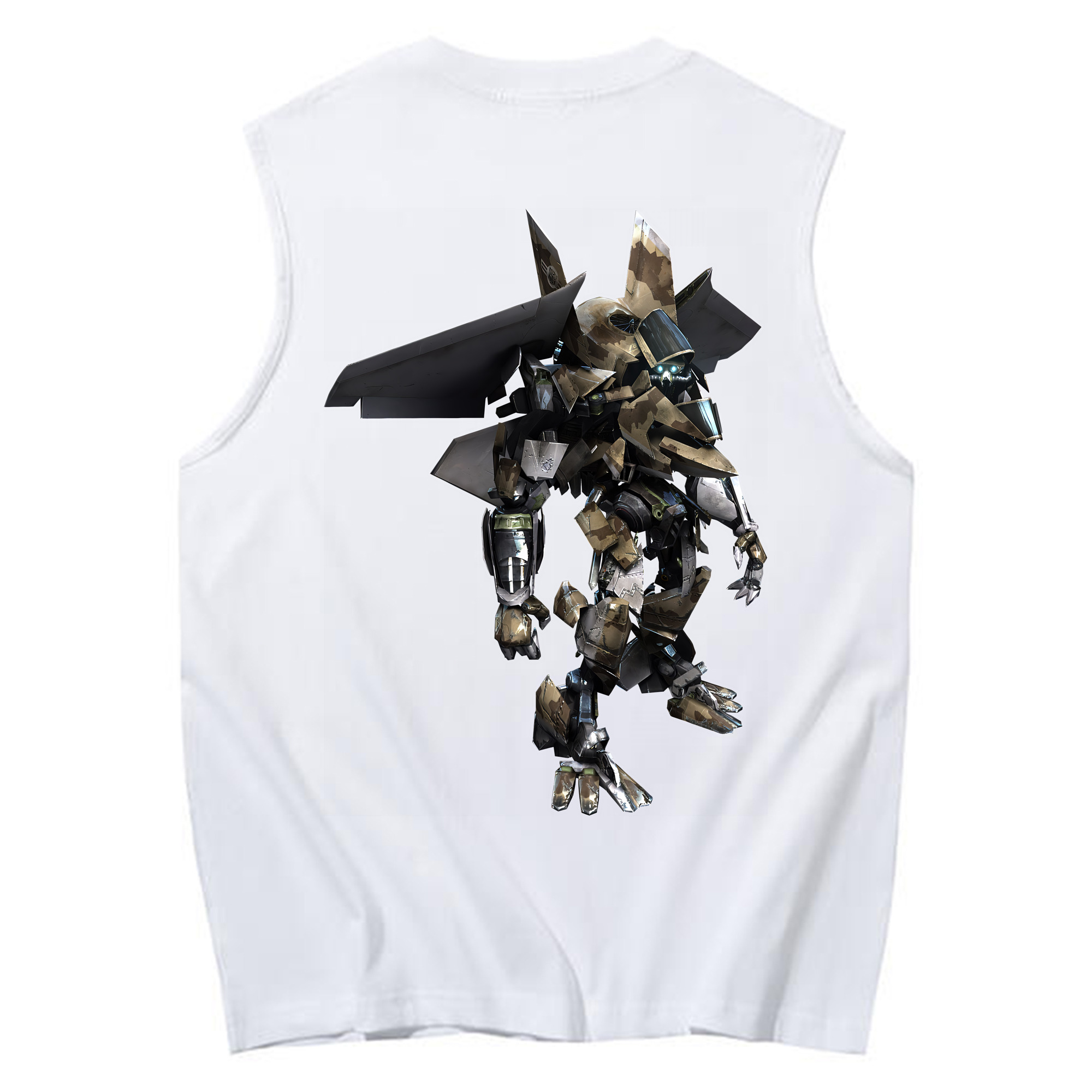 （画像用） Transformers トランスフォーマー コットン100％タンクトップ（背面プリント）