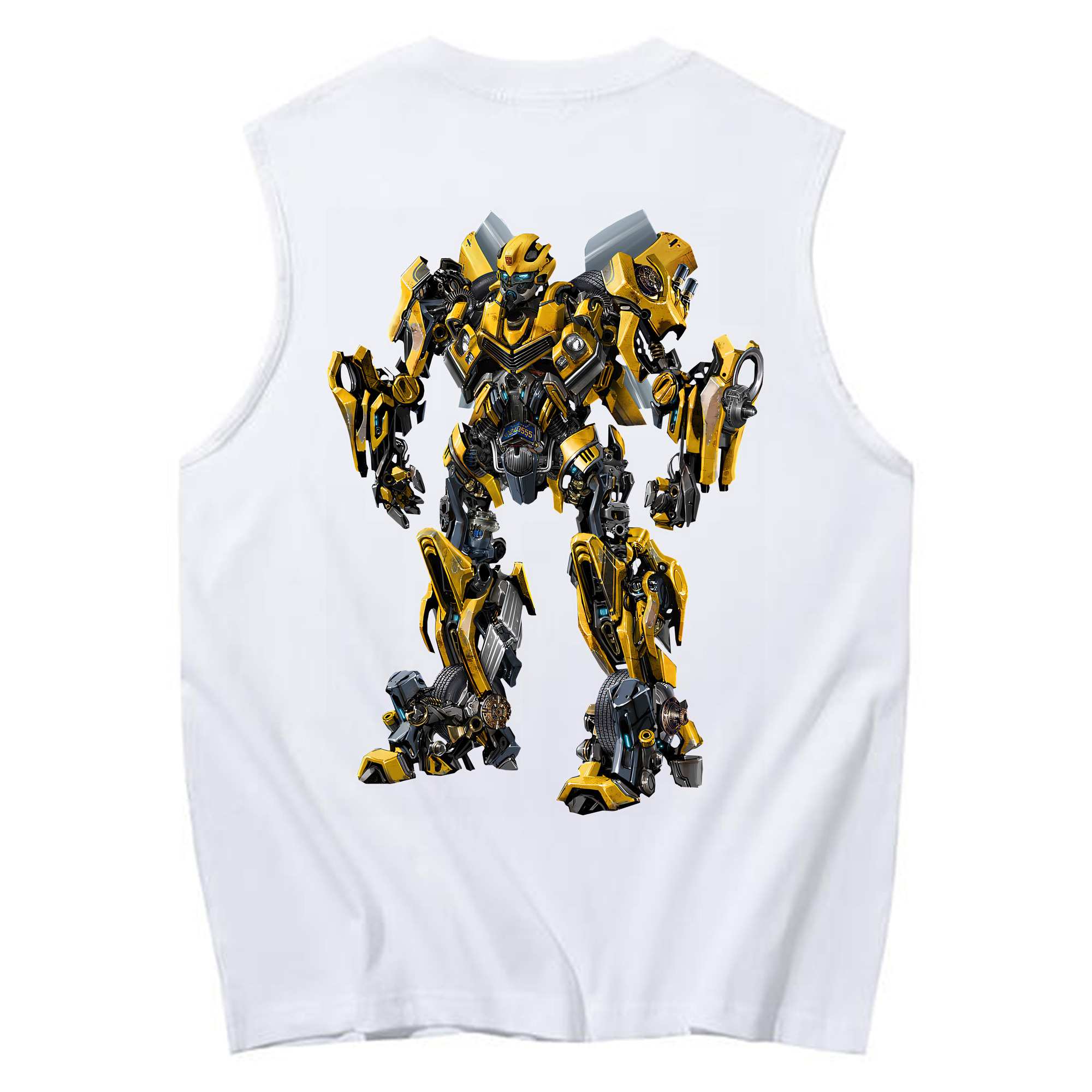 （画像用） Transformers トランスフォーマー コットン100％タンクトップ（背面プリント）