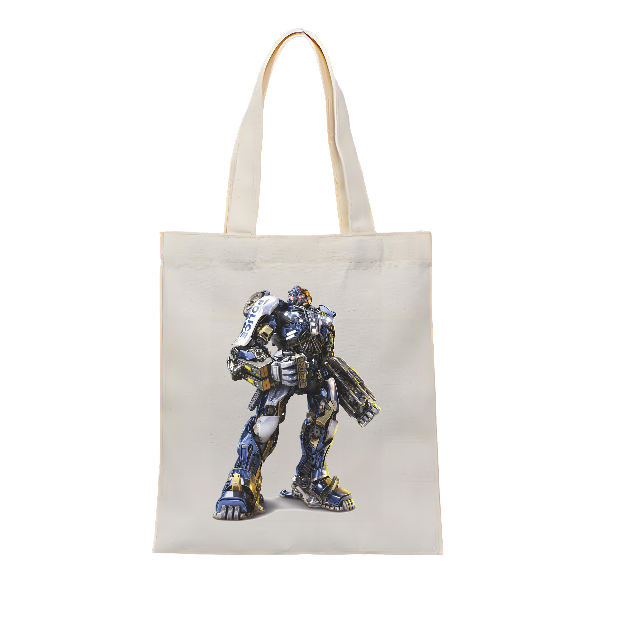 （画像用） Transformers トランスフォーマー 縦型キャンバス生地手提げバッグ　トートバッグ